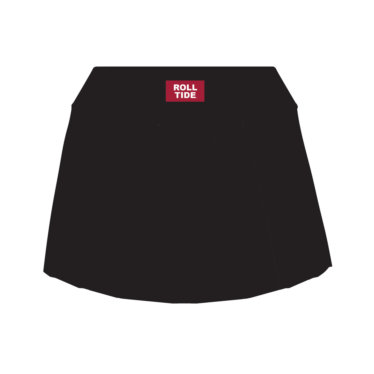 The Alli Tennis Skort Roll Tide Woven Label | Black