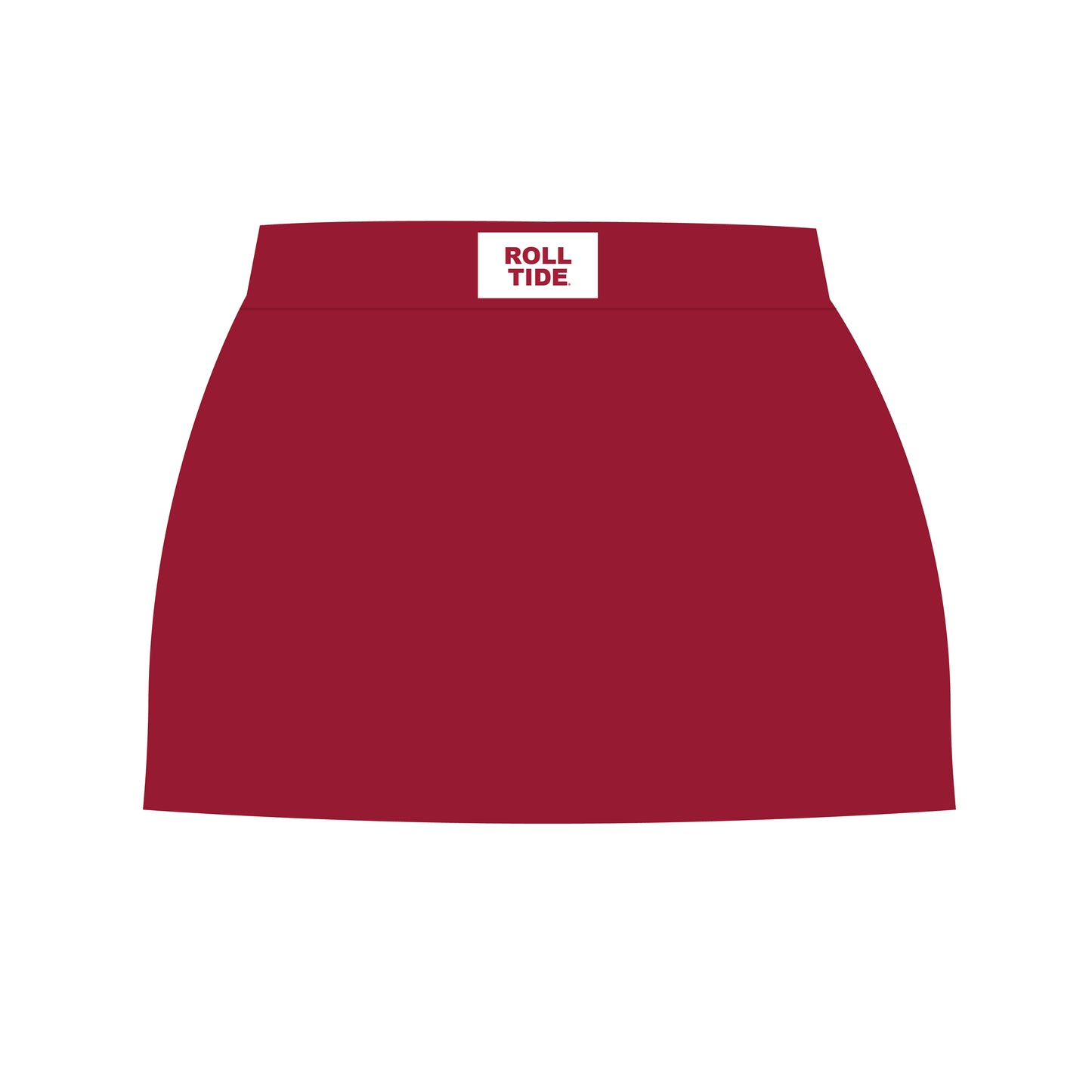The Hayden High Waisted Skort Roll Tide Woven Label | Crimson