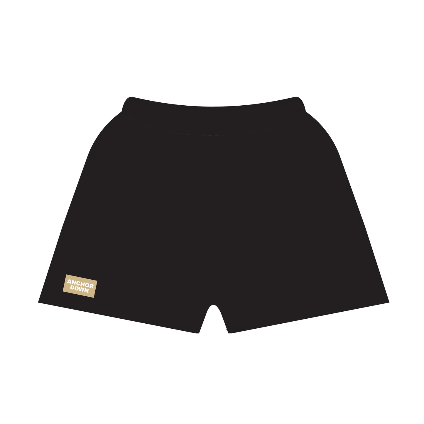 The Becca Shorts Anchor Down Woven Label | Youth Black