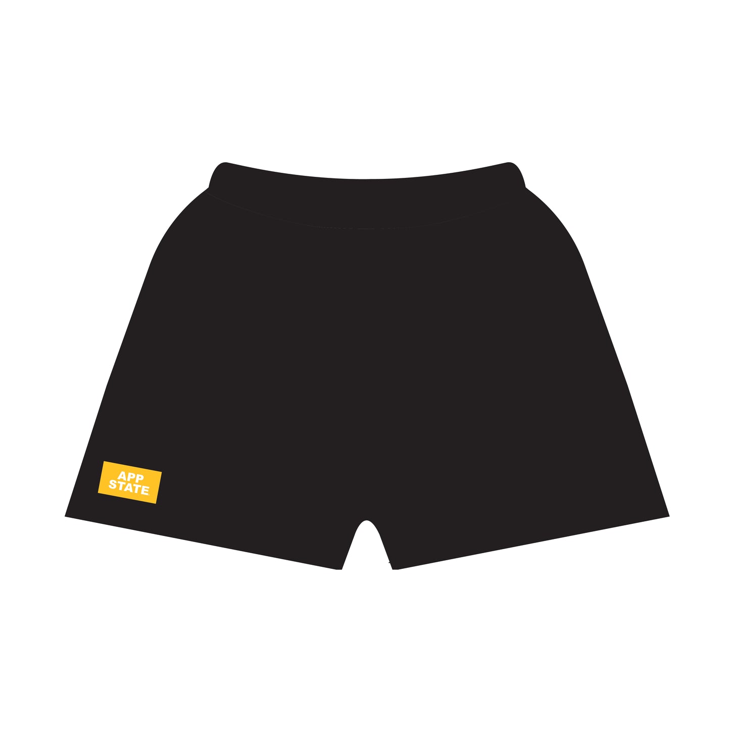 The Becca Shorts App State Woven Label | Black