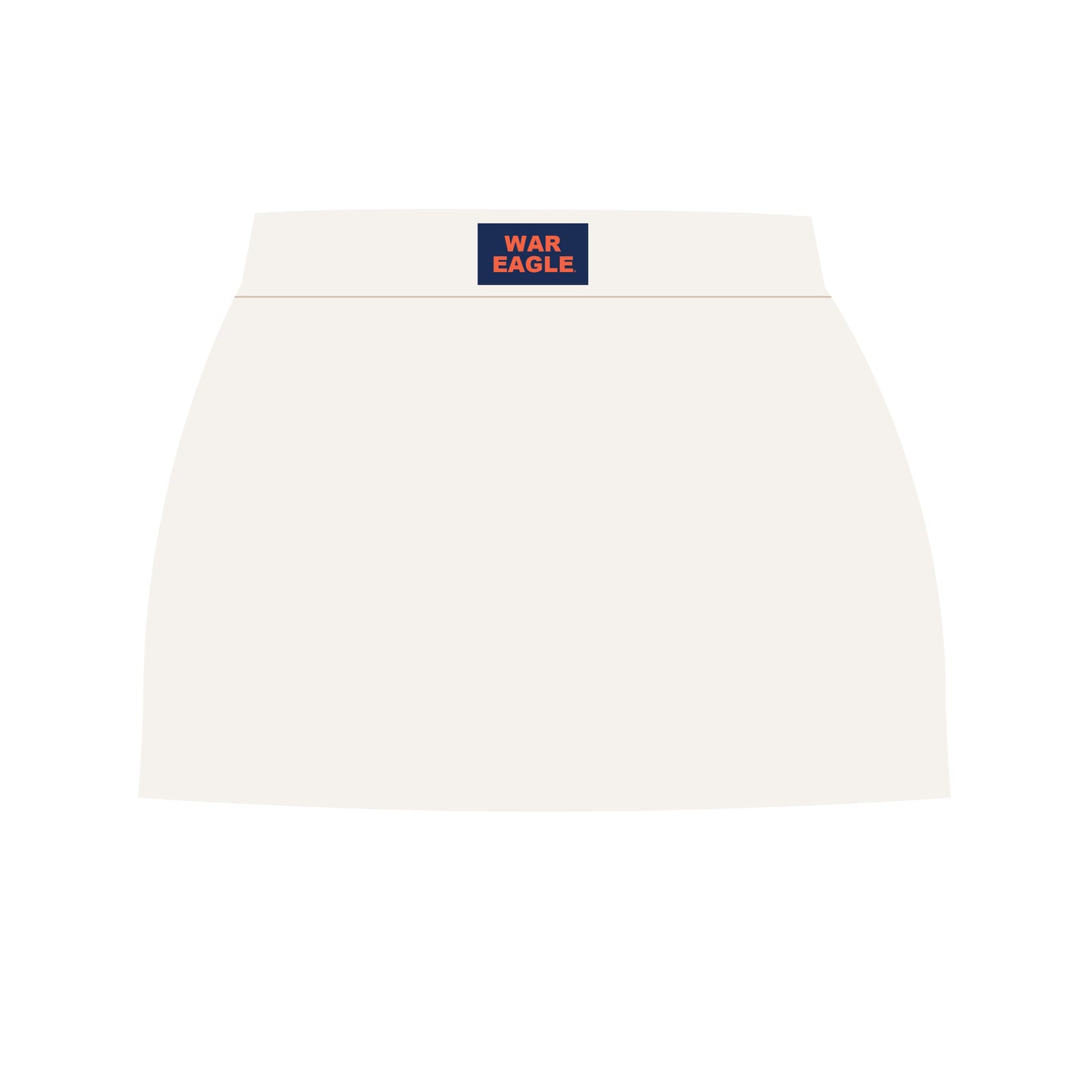 The Hayden High Waisted Skort War Eagle Woven Label | Youth Bone