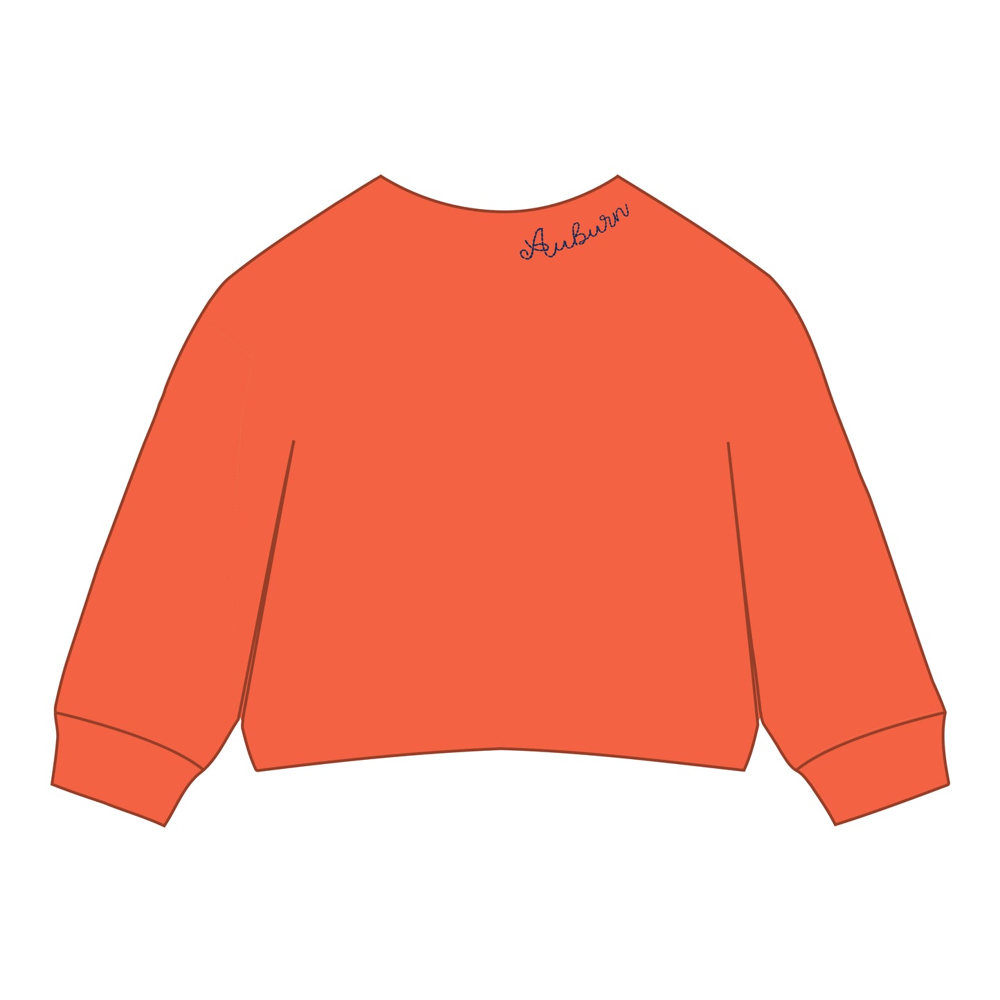 The Lexie Lounge Top Auburn | Youth Orange