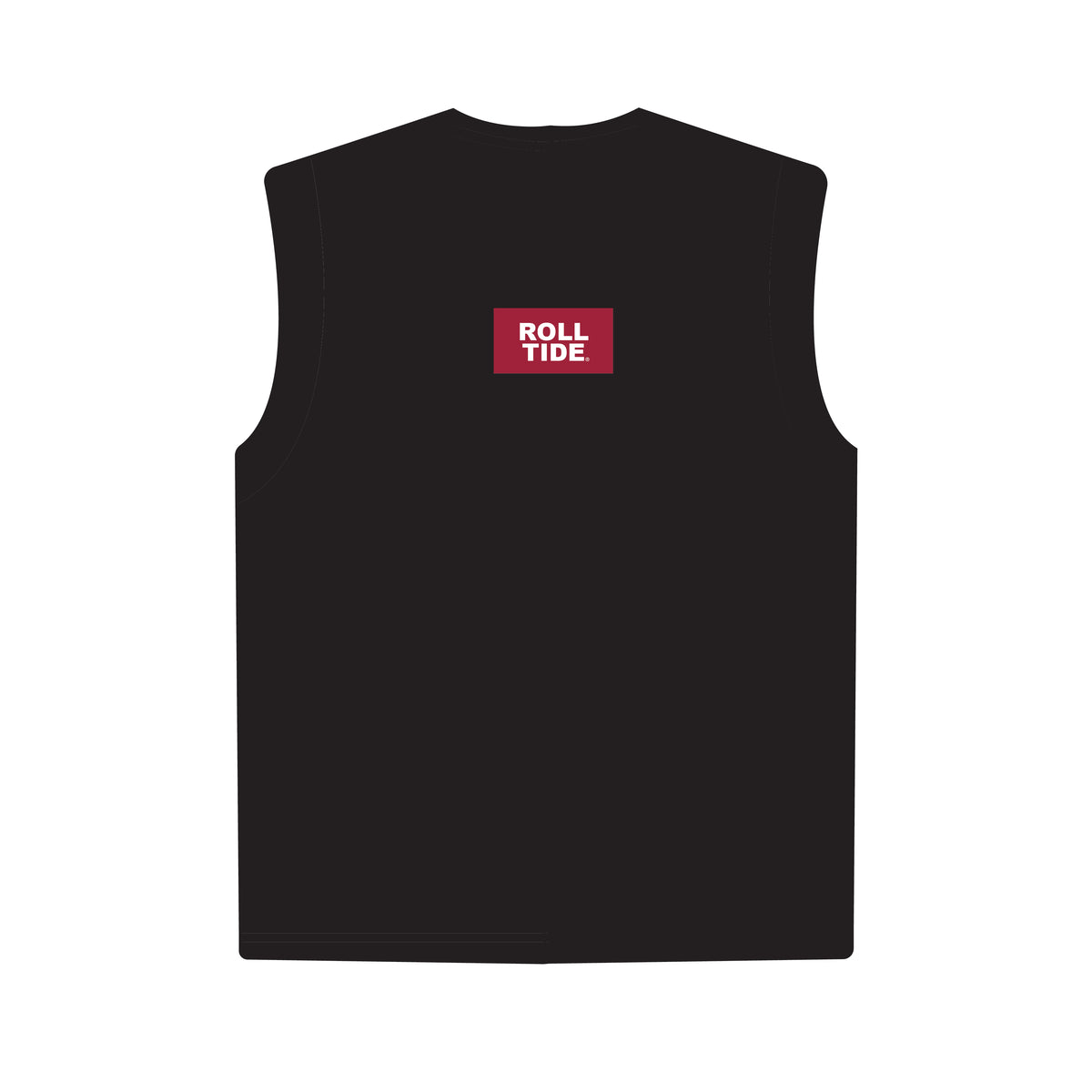 The Anna Active Tank Roll Tide Woven Label | Youth Black