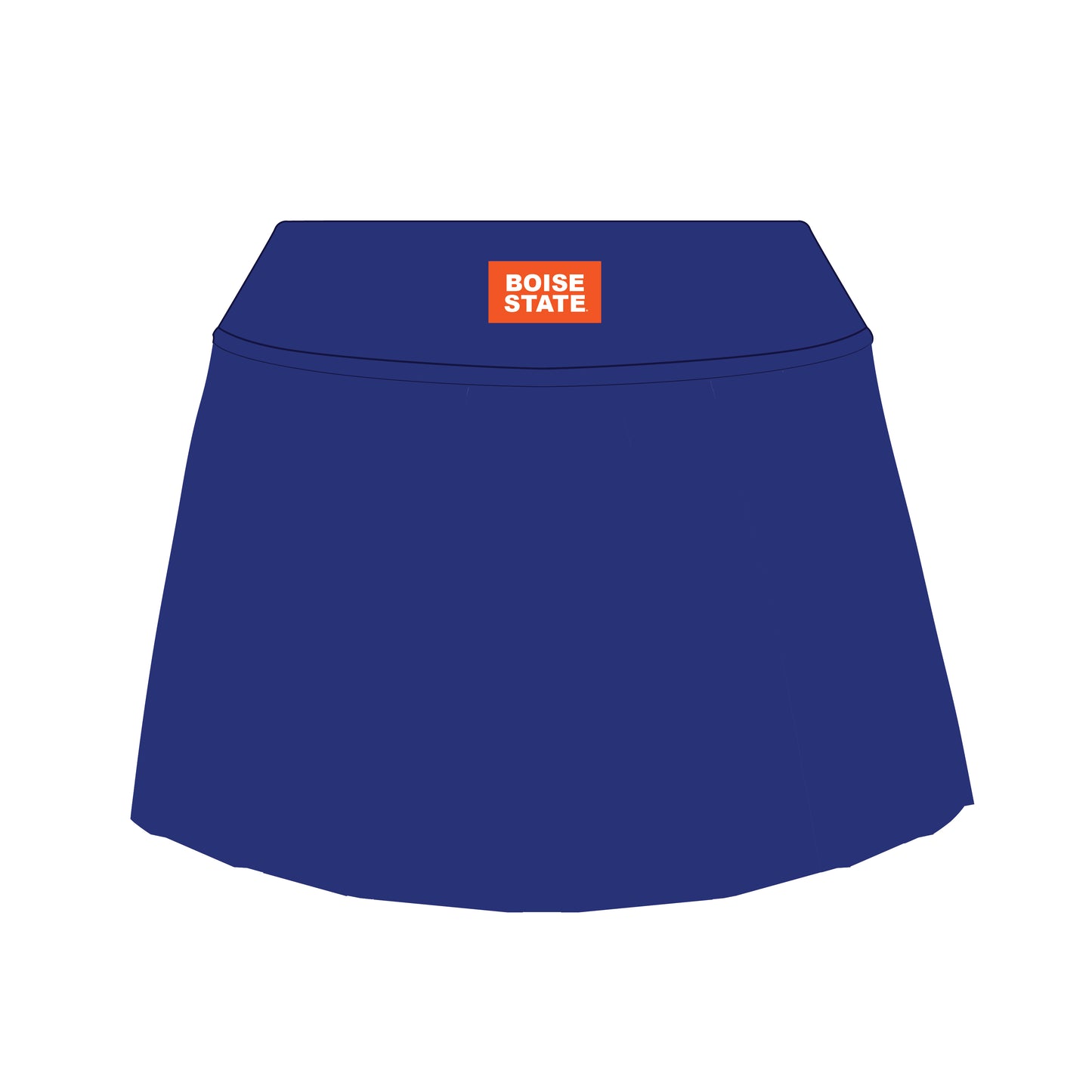 The Alli Tennis Skort Boise State Woven Label | Royal