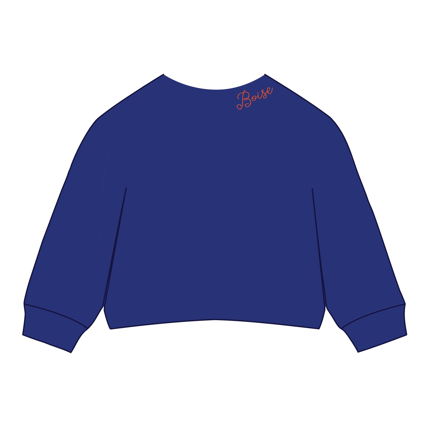 The Lexie Lounge Top Boise State | Royal