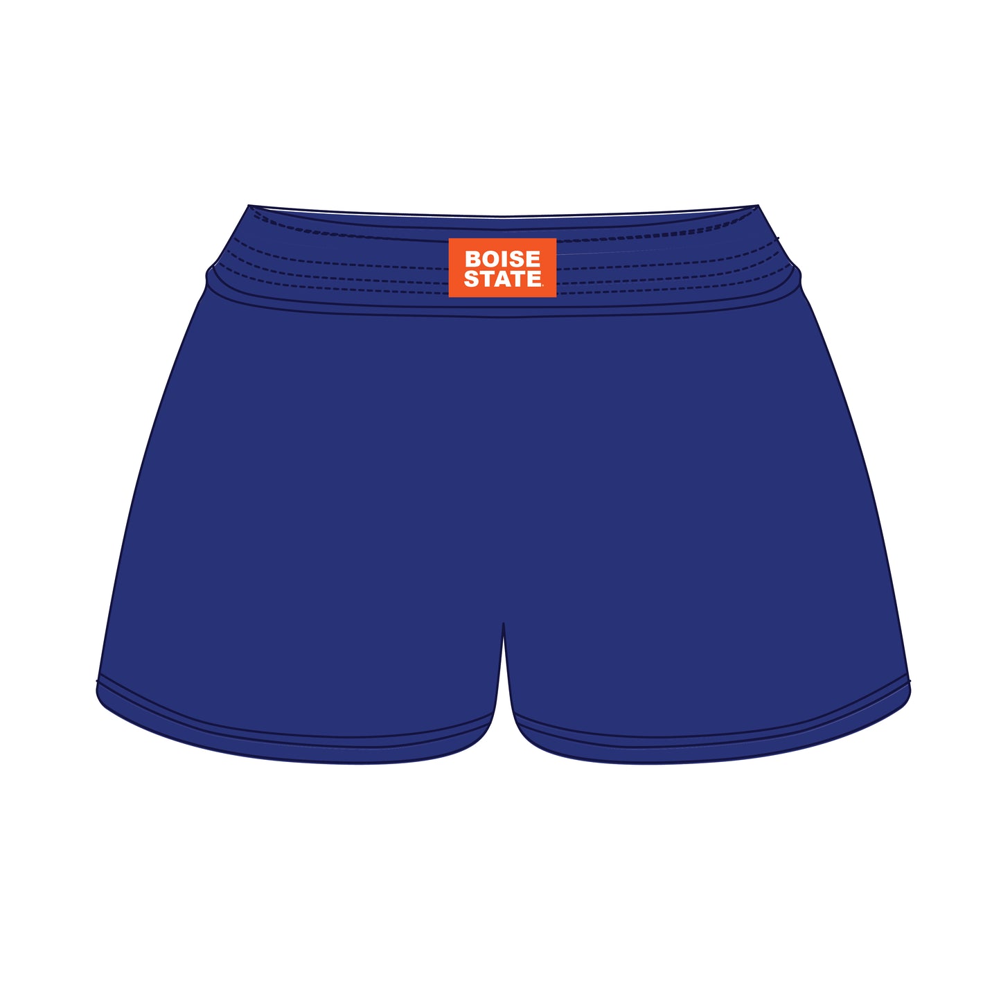 The Liz Nylon Shorts Boise State Woven Label | Youth Royal