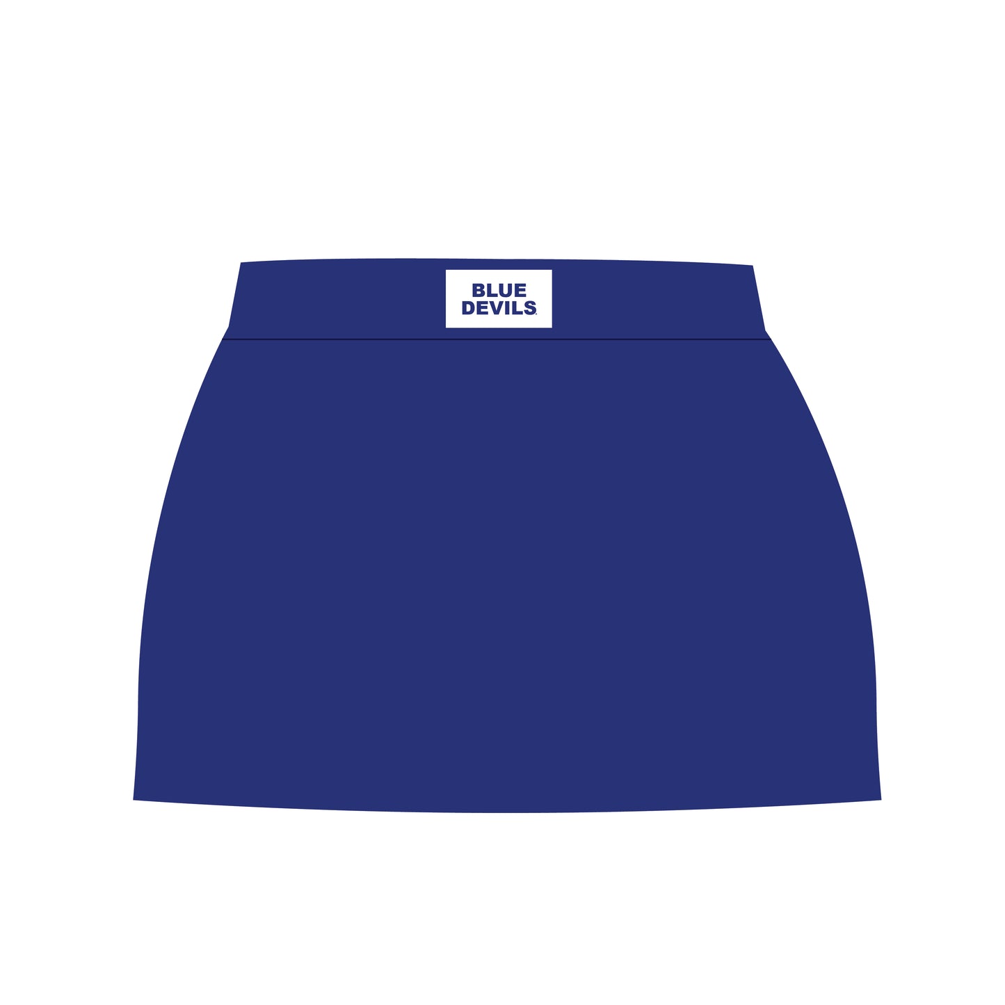 The Hayden High Waisted Skort Blue Devils Woven Label | Youth Royal