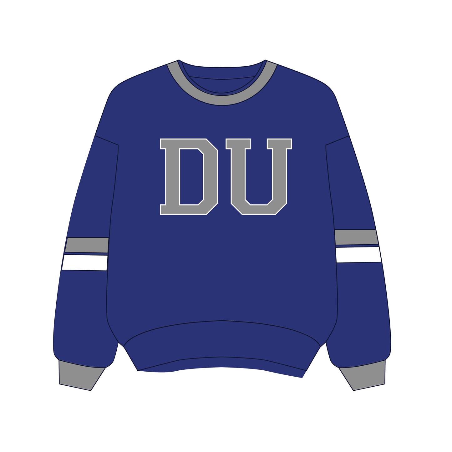 The Virginia Varsity Crewneck Duke | Youth Royal
