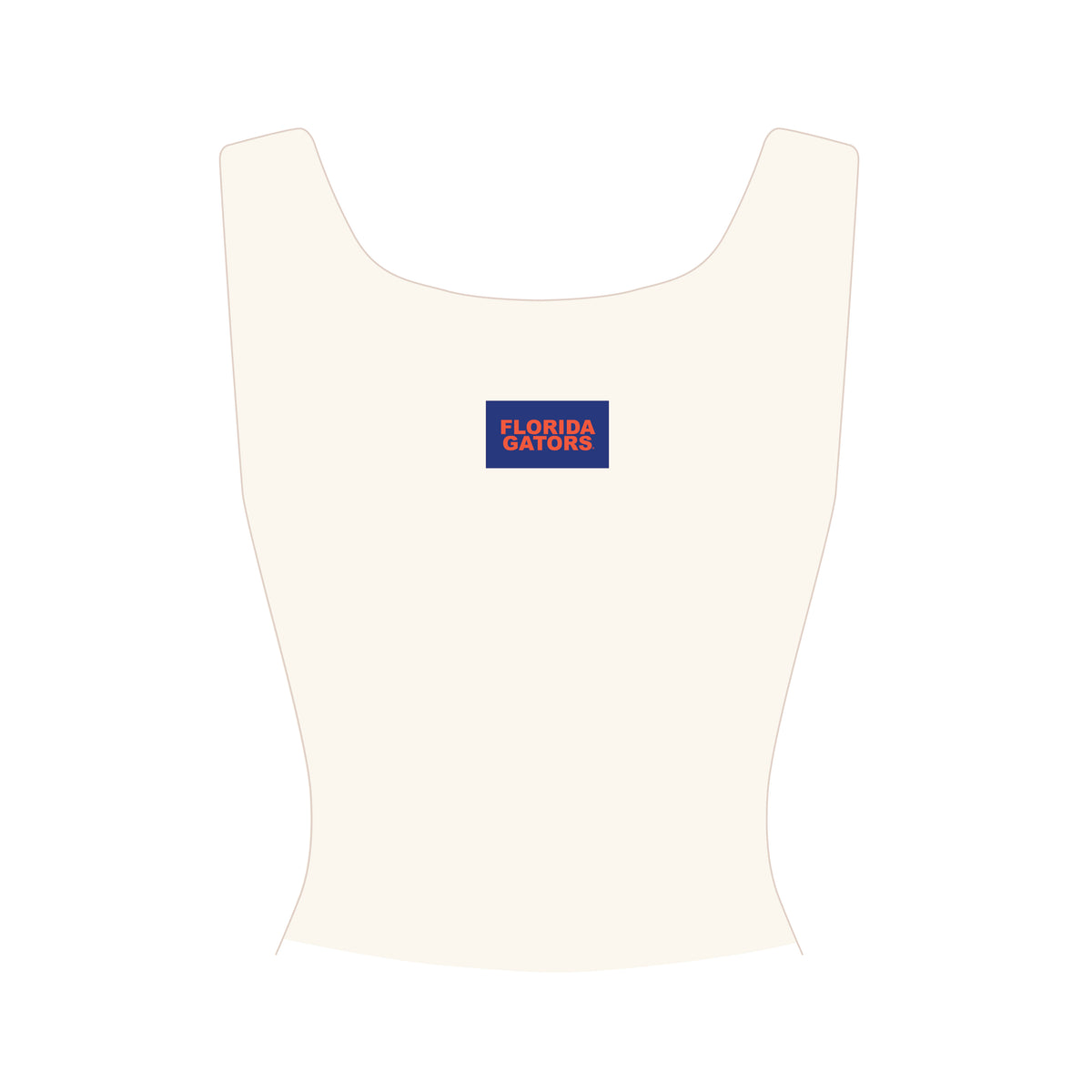 The Alli Ribbed Tank Florida Gators Woven Label | Youth Bone