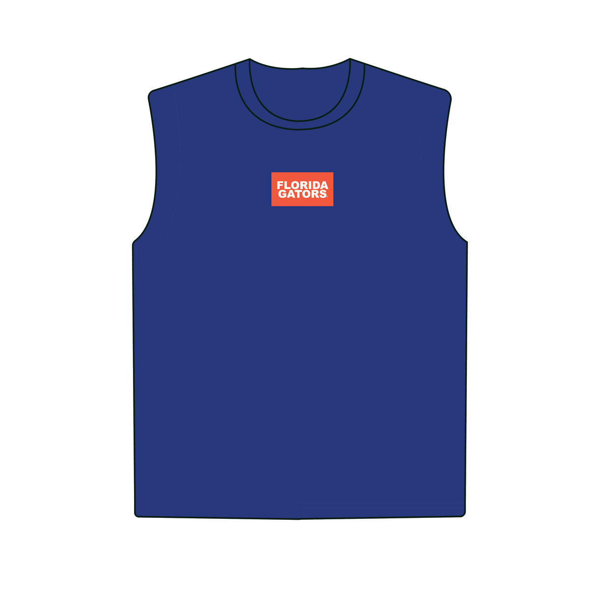 The Anna Active Tank Florida Gators Woven Label | Youth Royal