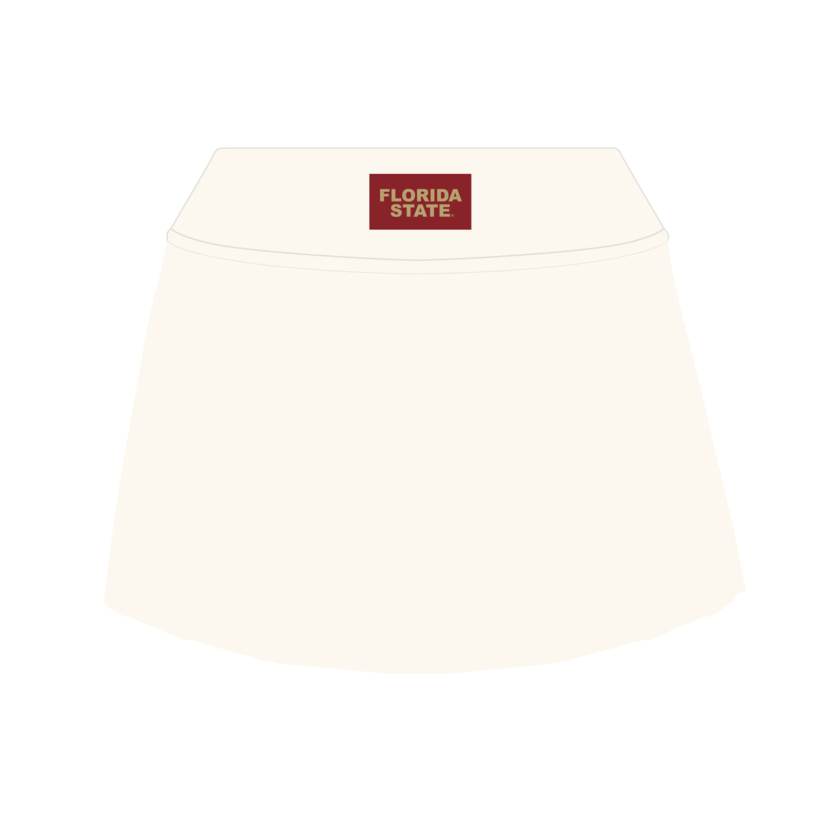 The Alli Tennis Skort Florida State Woven Label | Bone
