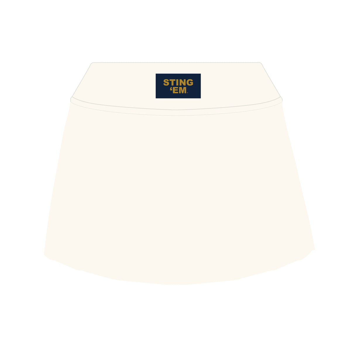 The Alli Tennis Skort Sting 'Em Woven Label | Bone