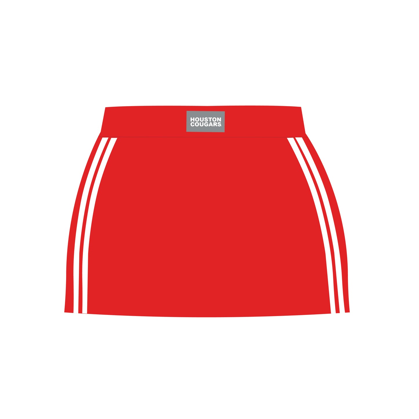 The Savannah Sporty Skort Eat 'Em Up Coogs Woven Label | Bright Red