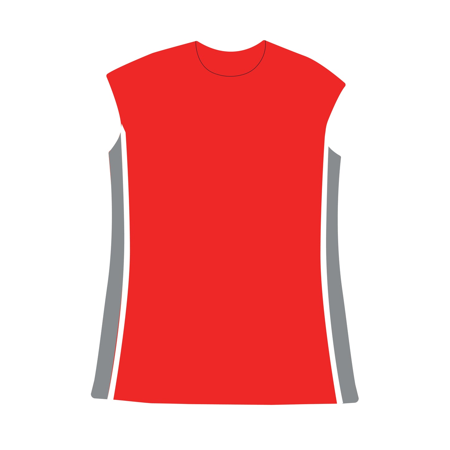 The Campbell Cap Sleeve Dress Eat 'Em Up Coogs Woven Label | Youth Bright Red