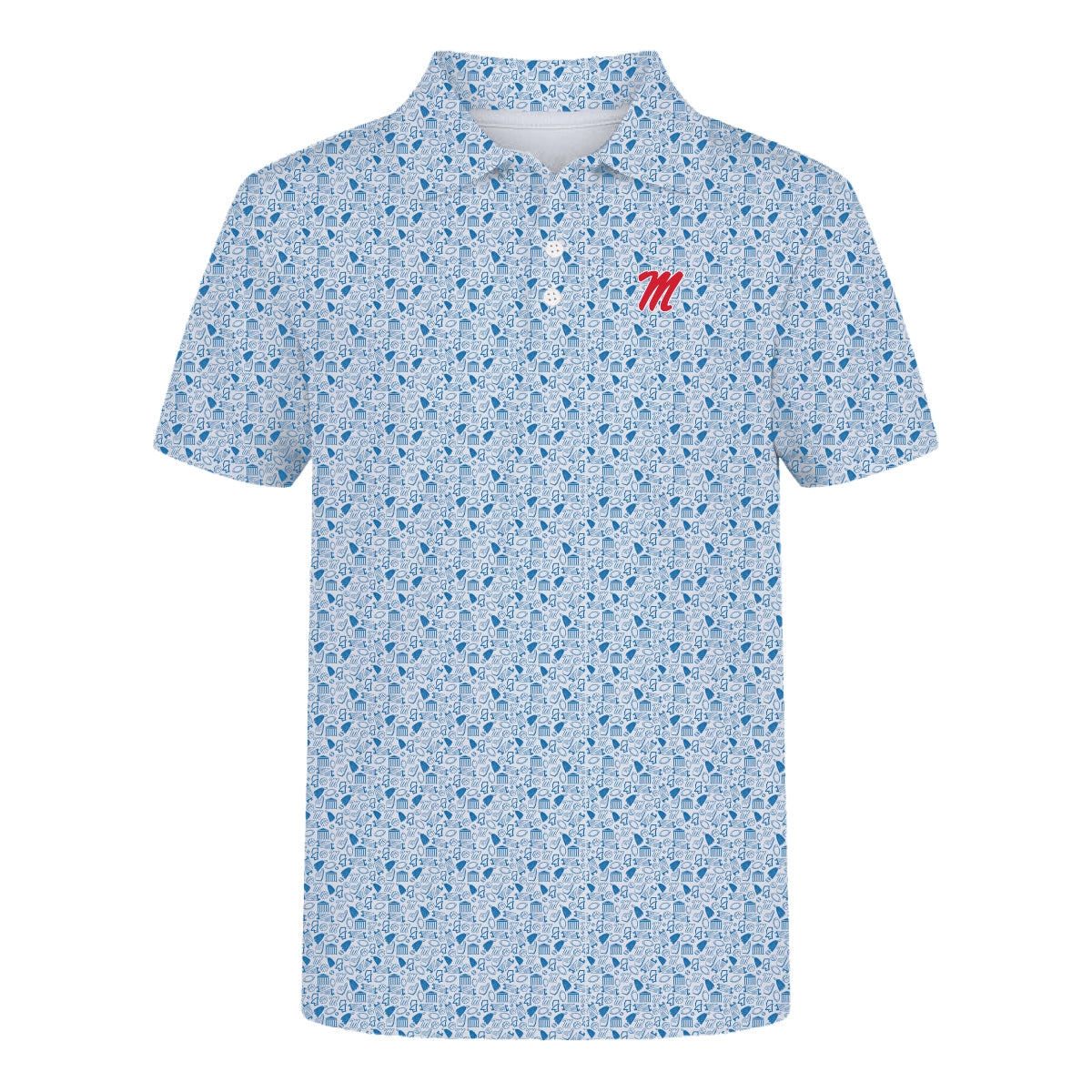 The James Polo Ole Miss | Youth Carolina Blue