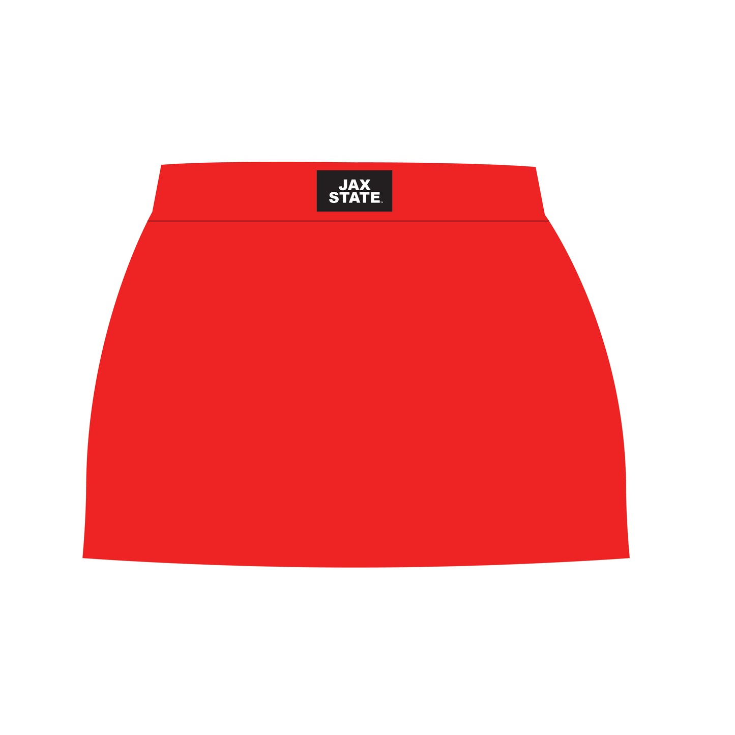 The Hayden High Waisted Skort Jax State Woven Label | Youth Bright Red