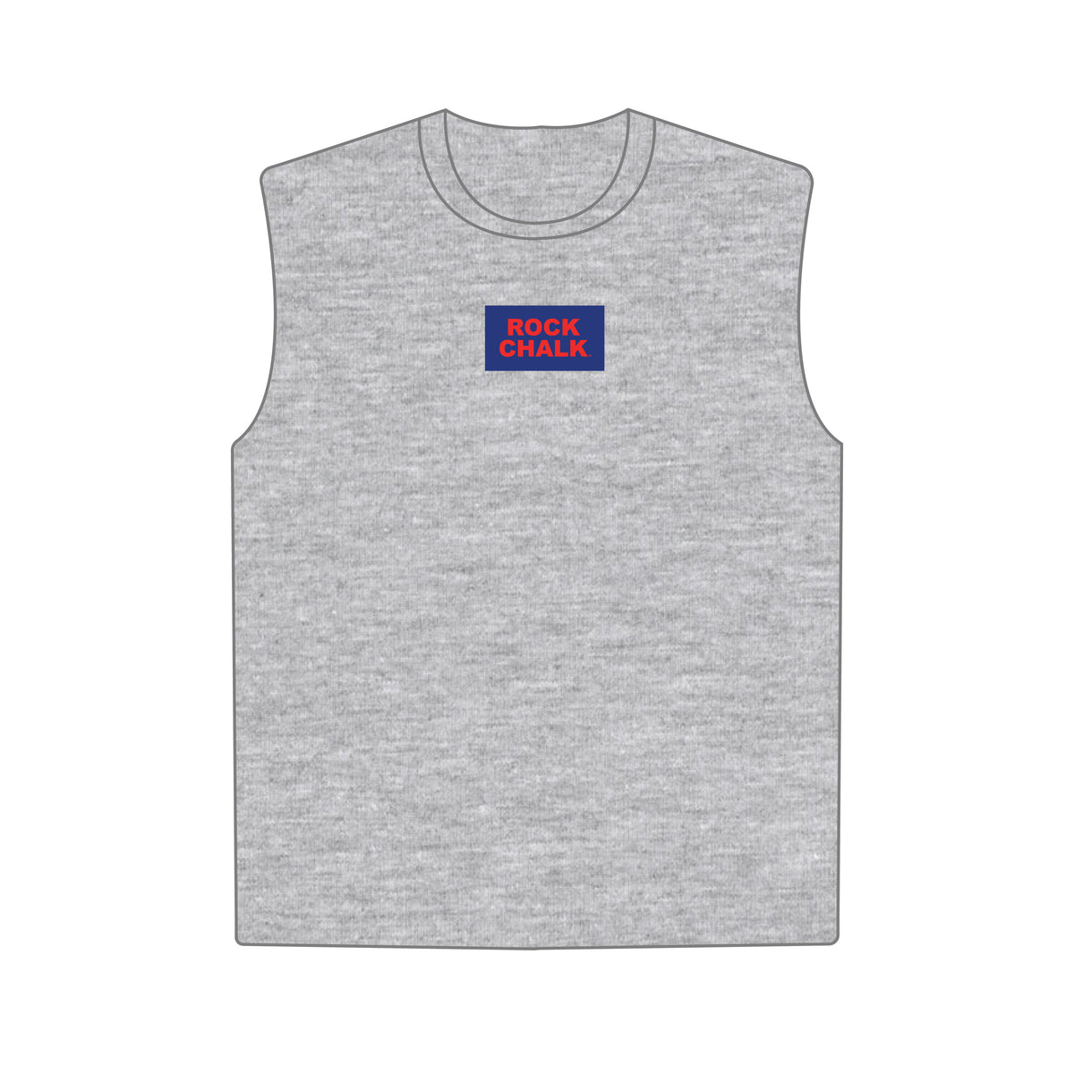 The Anna Active Tank Rock Chalk Woven Label | Heather Grey