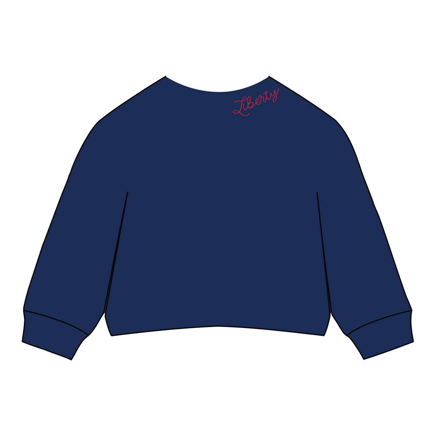 The Lexie Lounge Top Liberty | Youth Navy