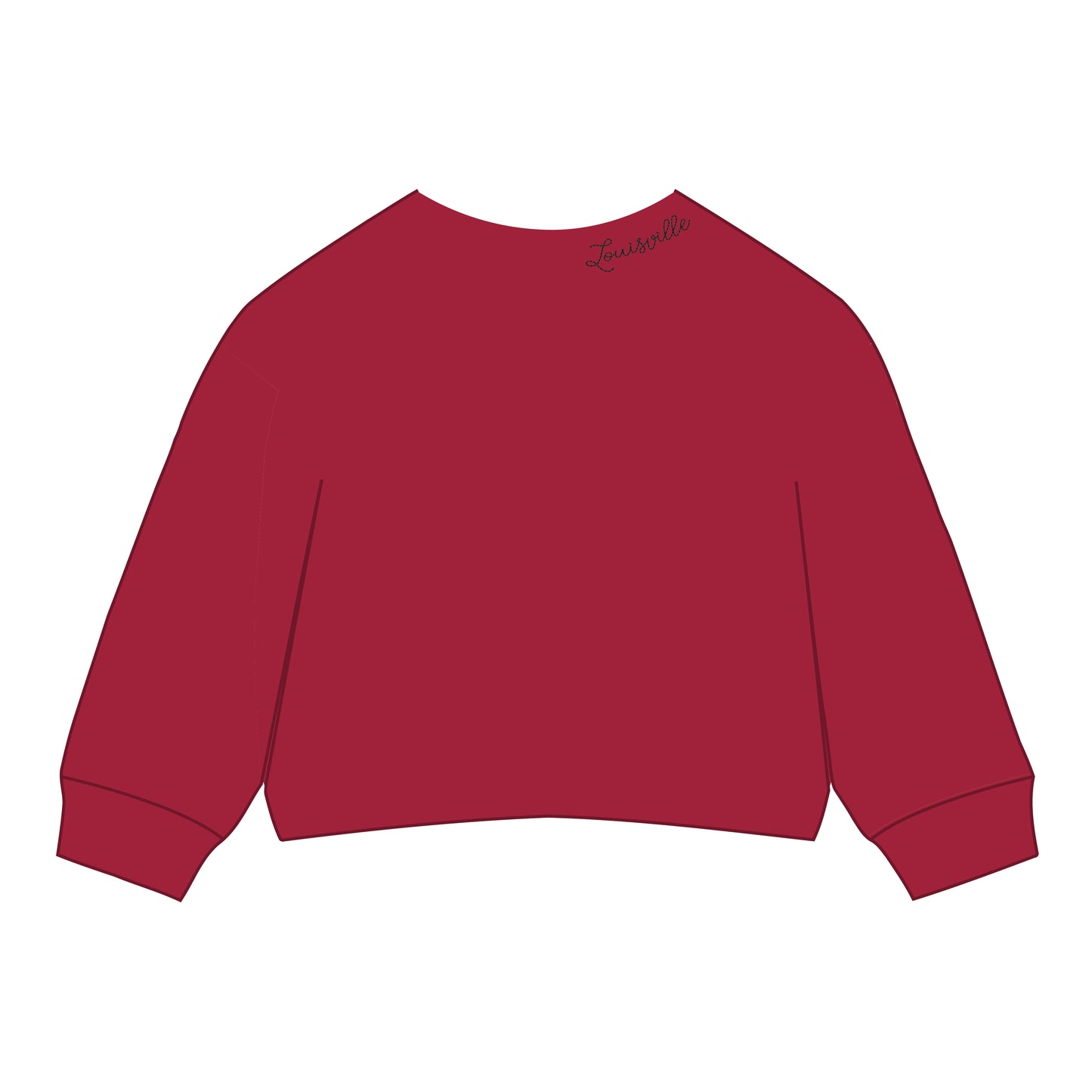 The Lexie Lounge Top Louisville | Youth Crimson