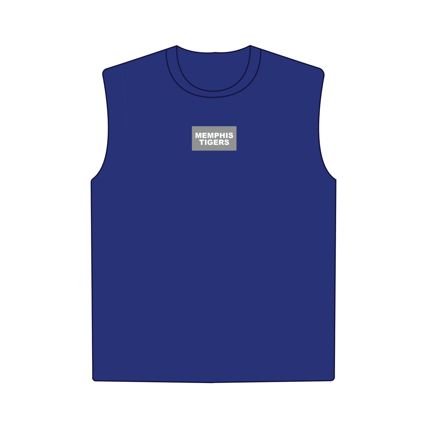 The Anna Active Tank Memphis Tigers Woven Label | Royal