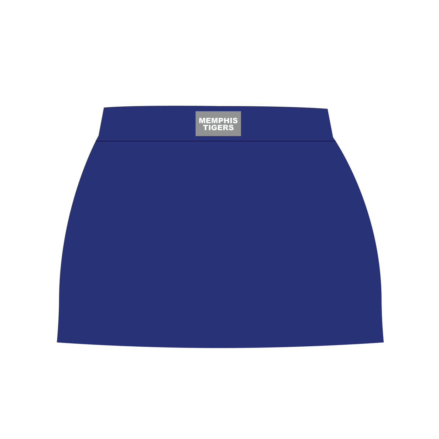 The Hayden High Waisted Skort Memphis Tigers Woven Label | Youth Royal