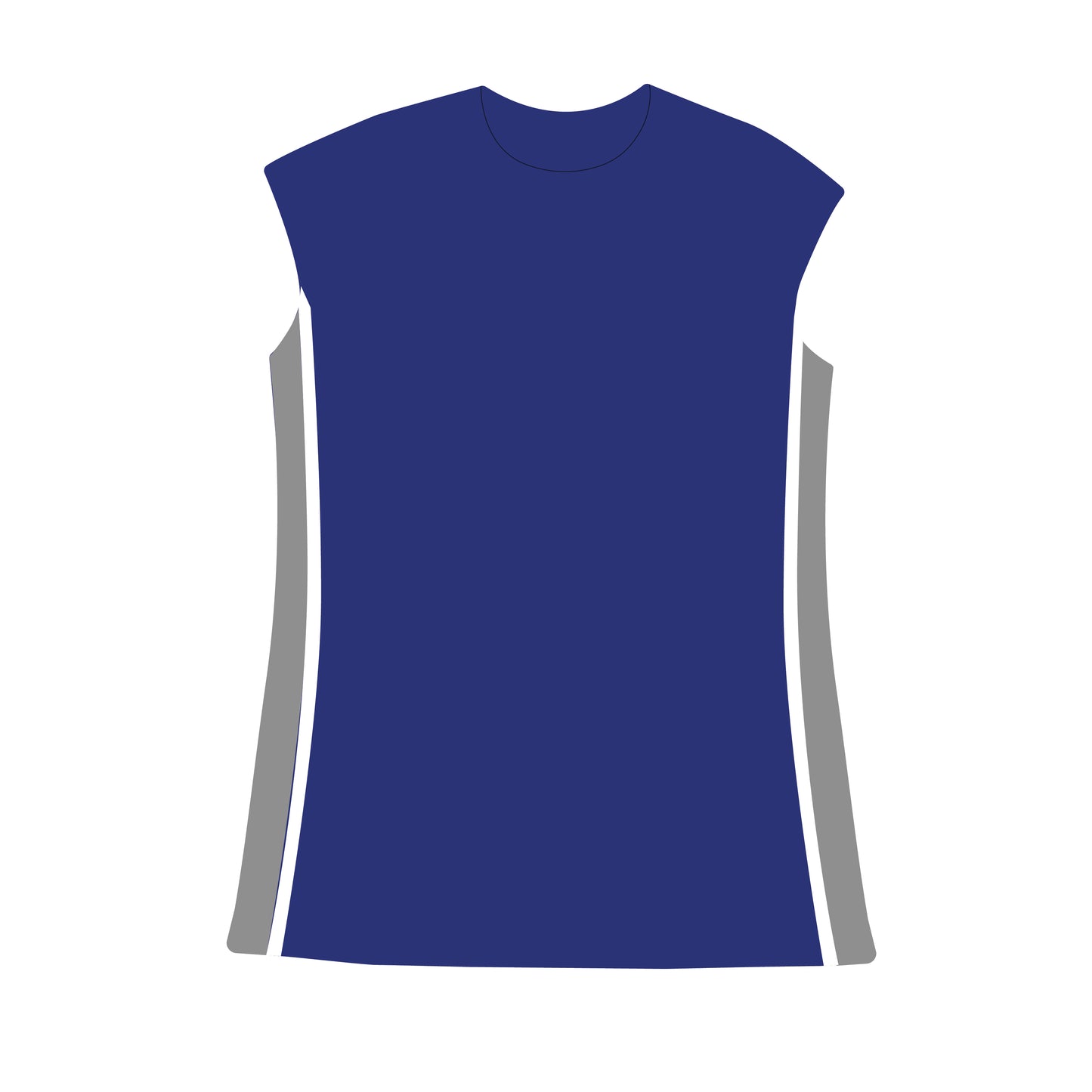 The Campbell Cap Sleeve Dress Memphis Tigers Woven Label | Royal