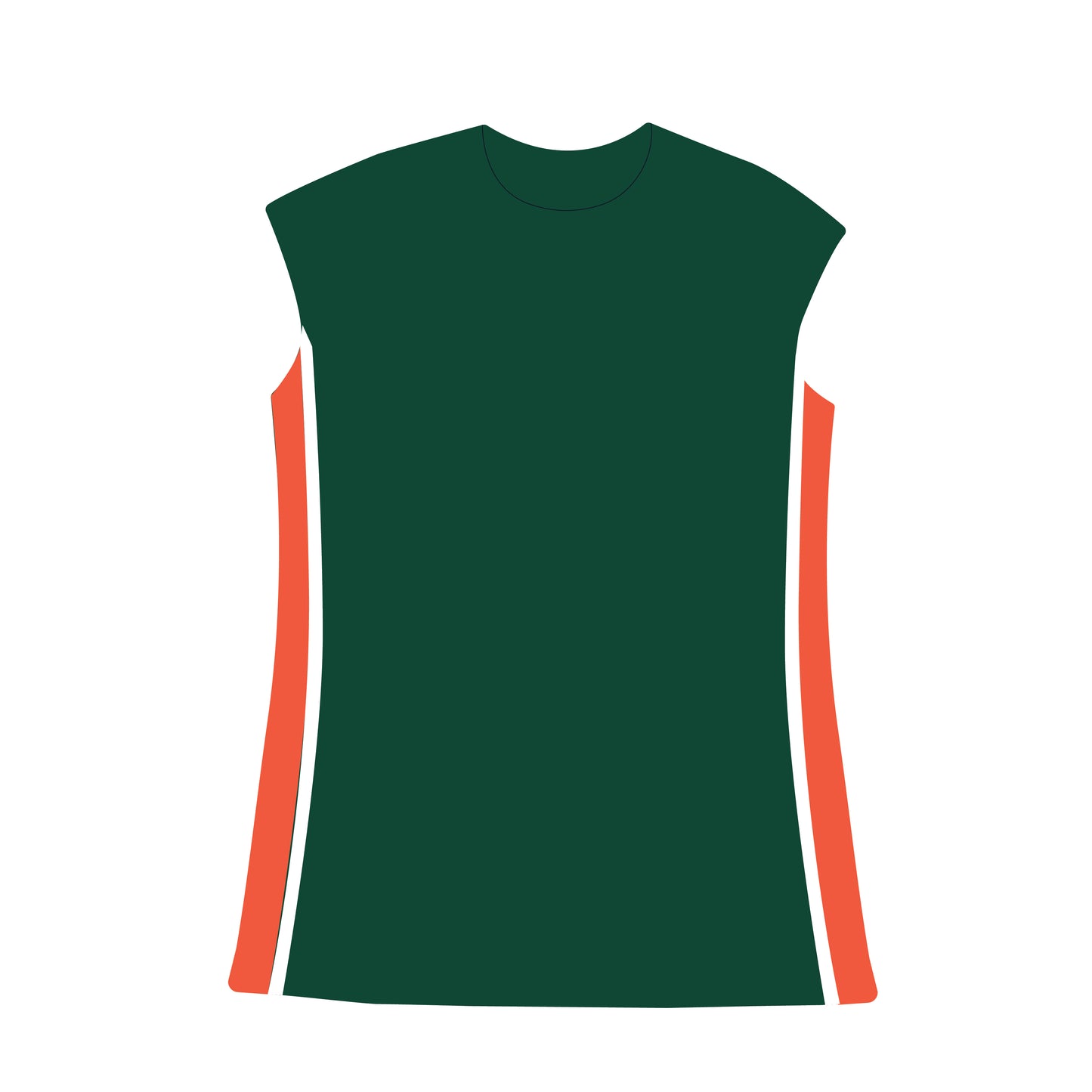 The Campbell Cap Sleeve Dress Go Canes Woven Label | Green