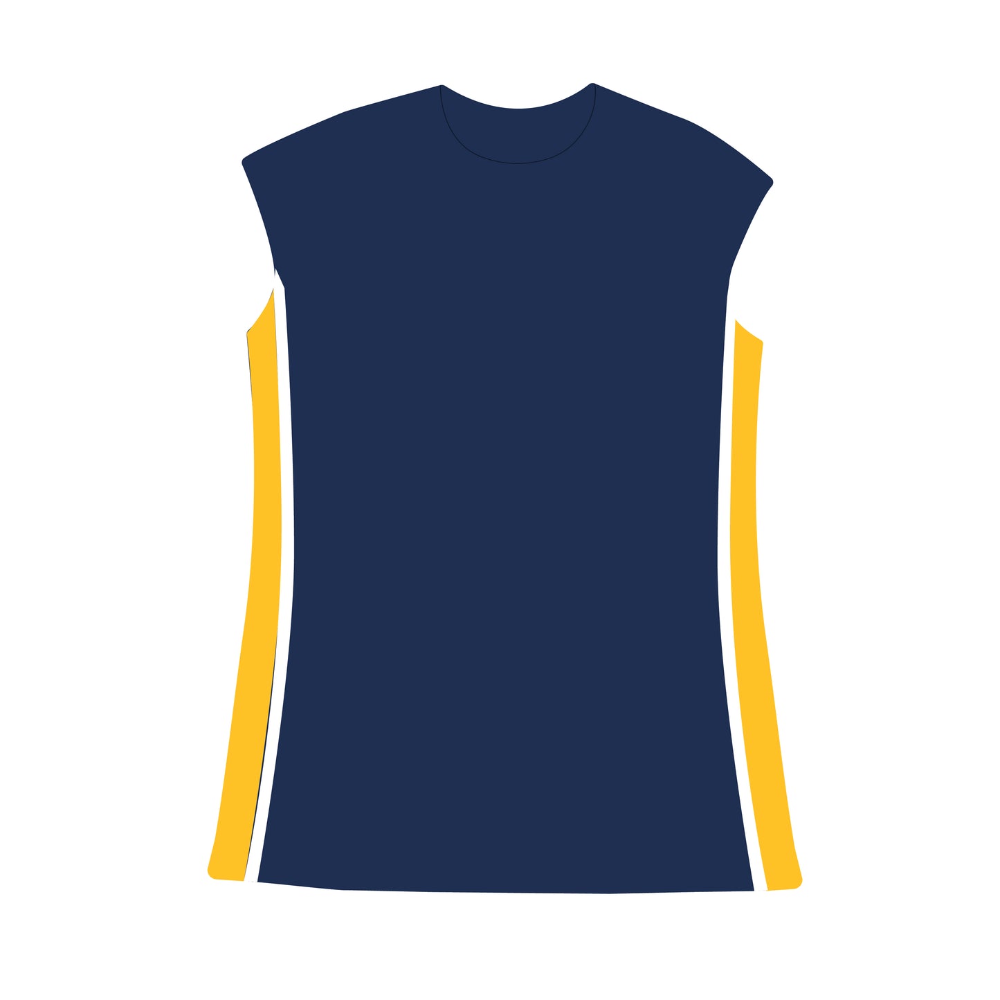 The Campbell Cap Sleeve Dress Go Blue Woven Label | Youth Navy
