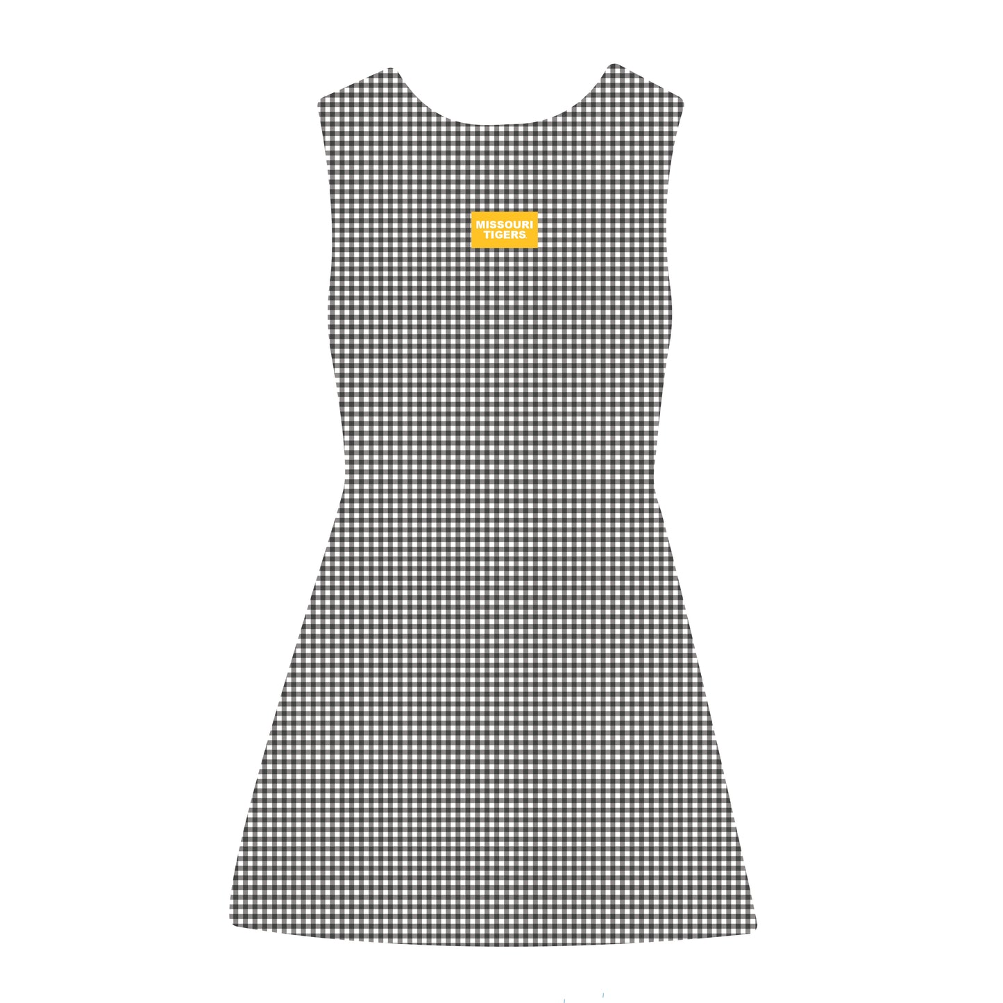 The Grace Gingham Dress Missouri Tigers Woven Label | Toddler/Youth Black