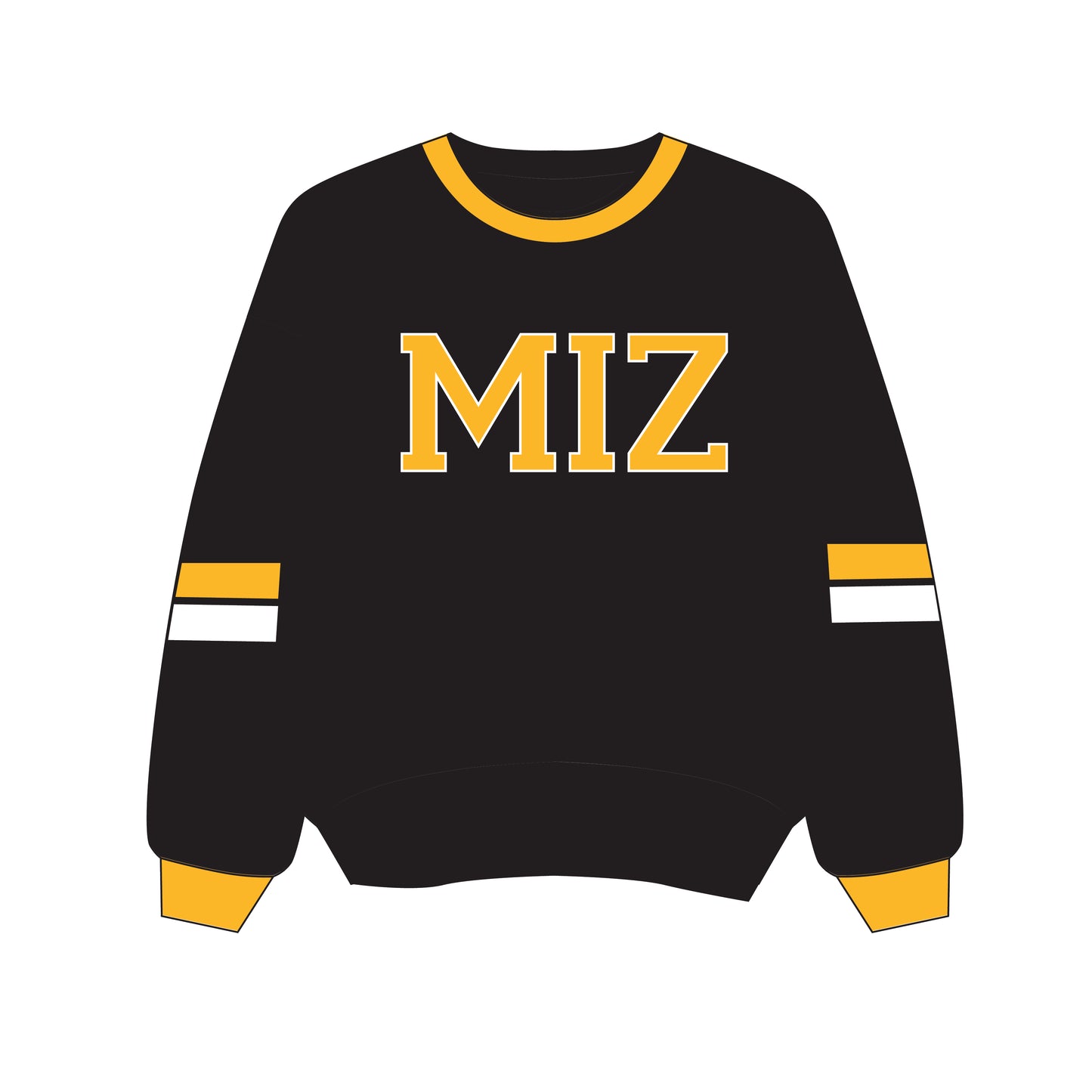 The Virginia Varsity Crewneck Missouri | Youth Black