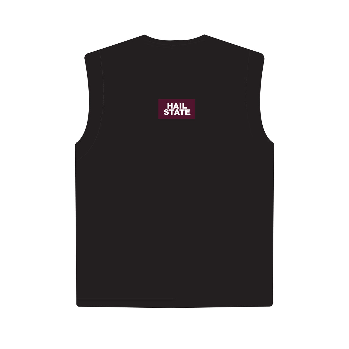 The Anna Active Tank Hail State Woven Label | Youth Black