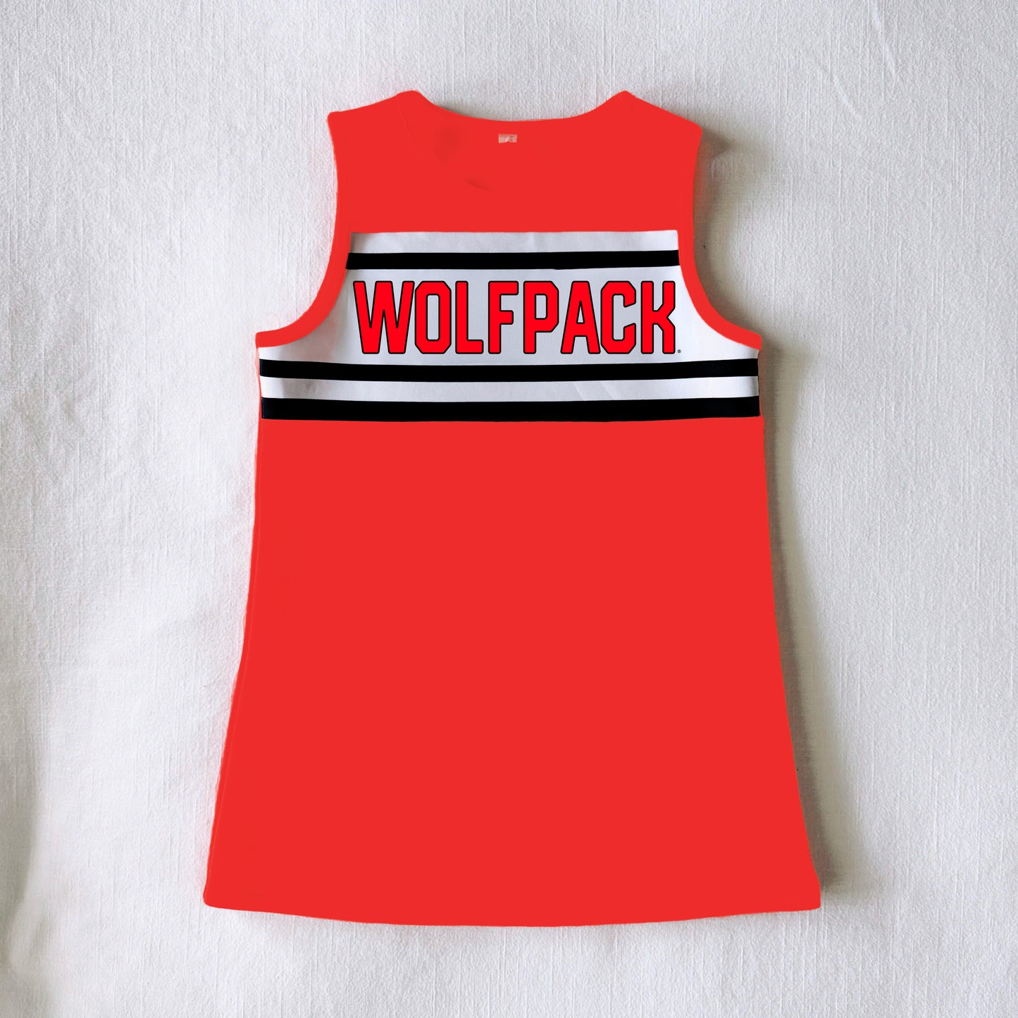 The Classic Cheer Dress NC State | Youth Bright Red