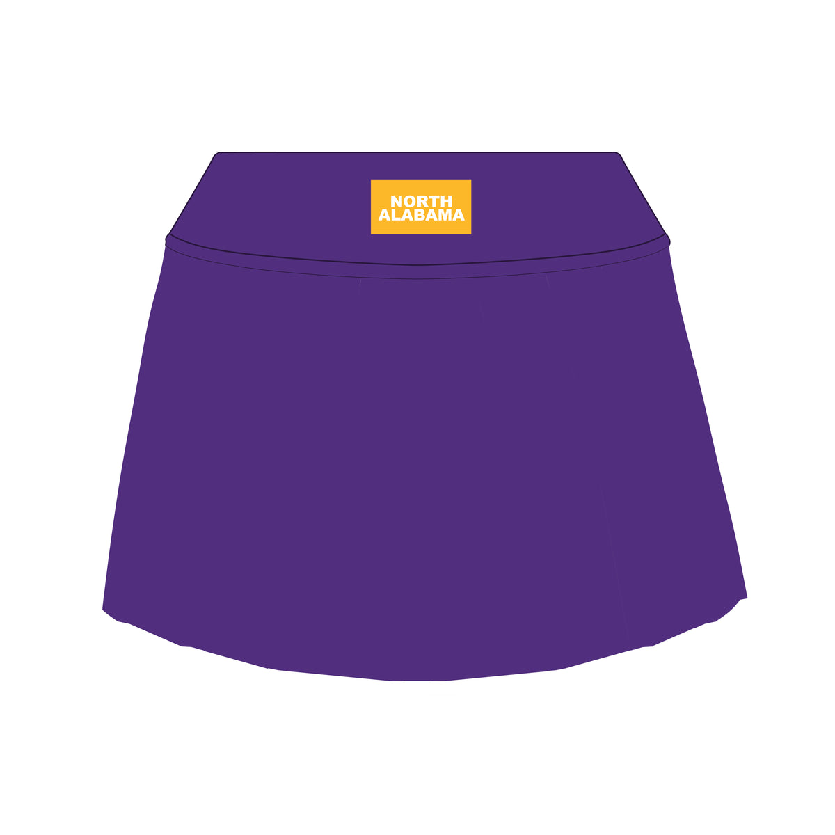 The Alli Tennis Skort North Alabama Woven Label | Purple