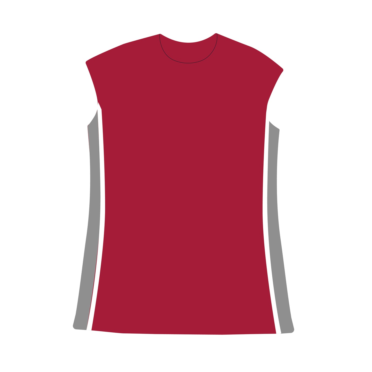 The Campbell Cap Sleeve Dress Boomer Sooner Woven Label | Youth Crimson