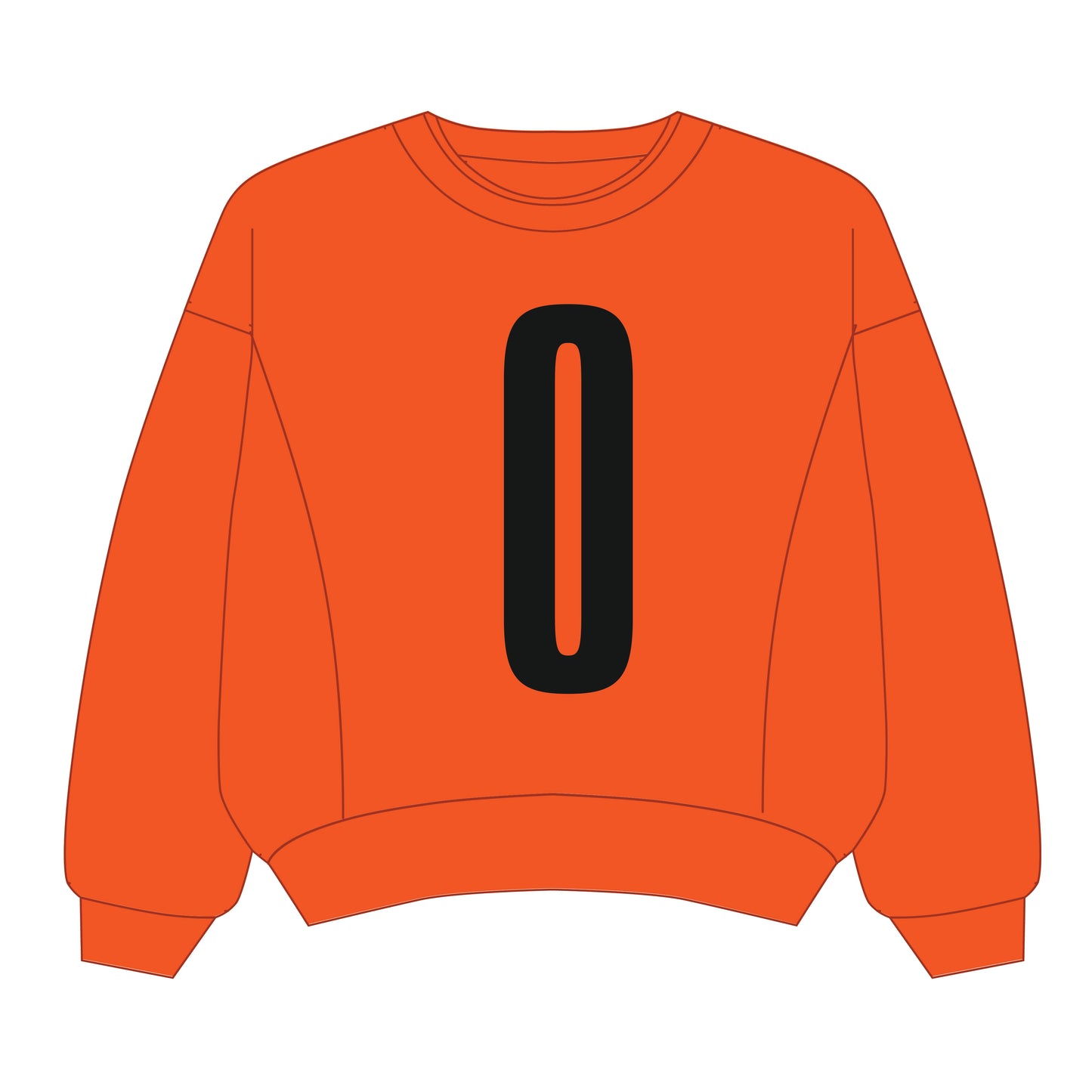 The Molly Cozy Crew Oregon State | Orange