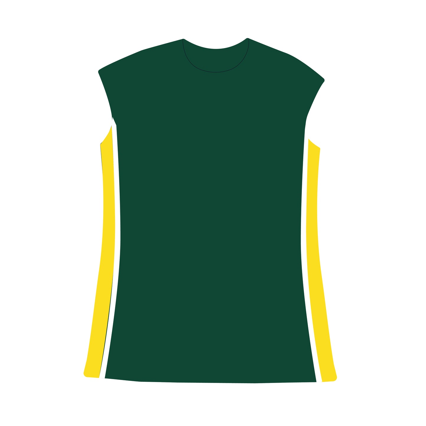 The Campbell Cap Sleeve Dress Quack Attack Woven Label | Kelly Green