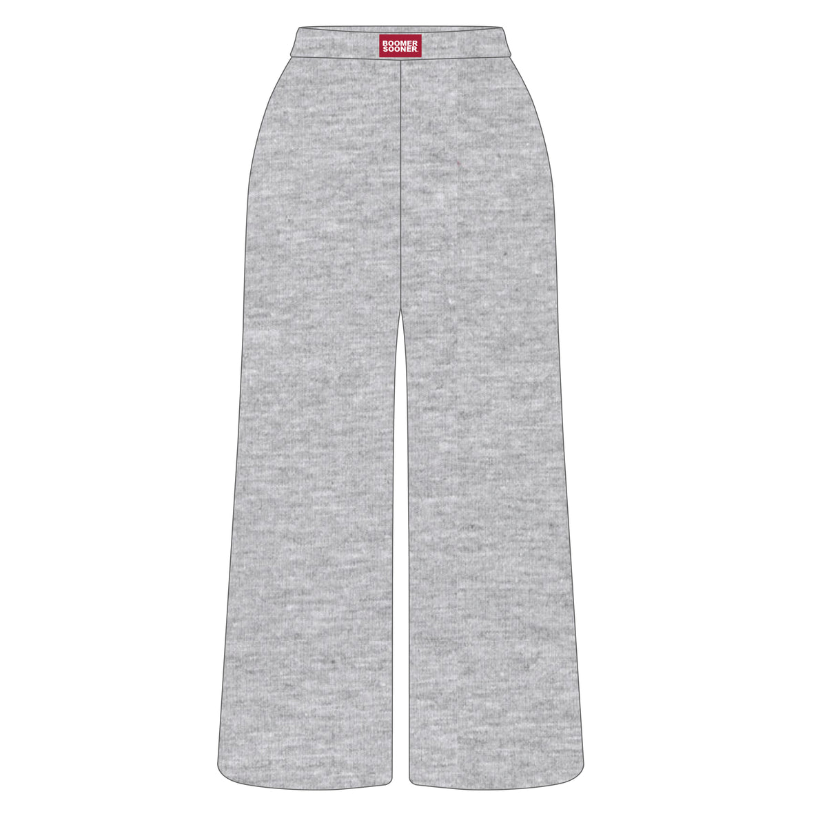 The Ava Airy Pants Boomer Sooner Woven Label | Youth Heather Grey