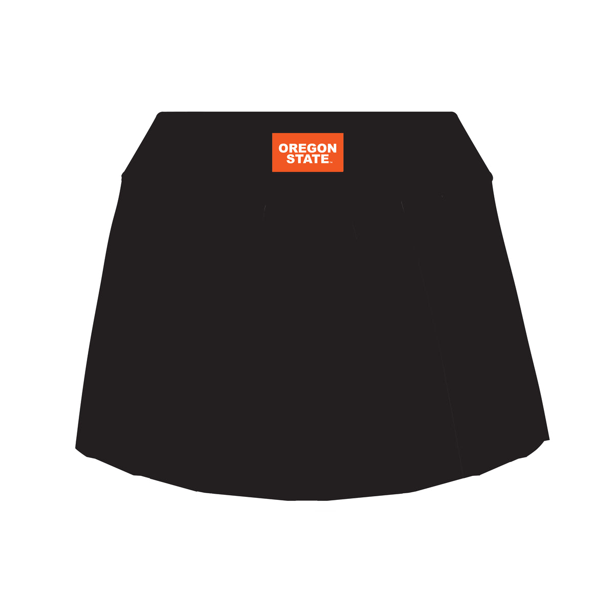 The Alli Tennis Skort Beaver Fever Woven Label | Black