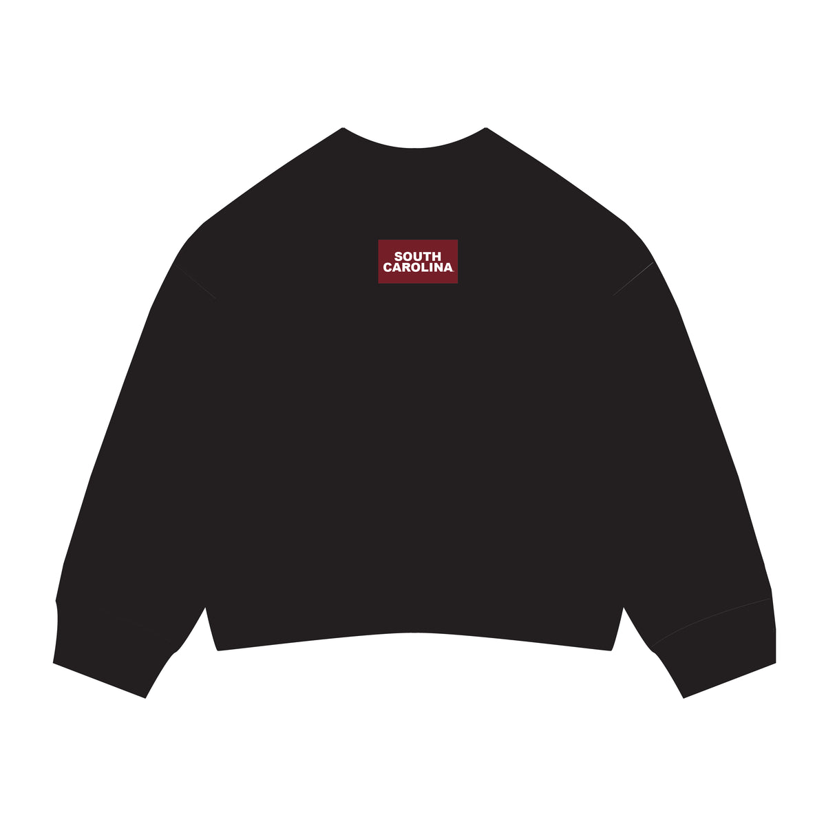 The Ava Airy Crewneck South Carolina Woven Label | Black