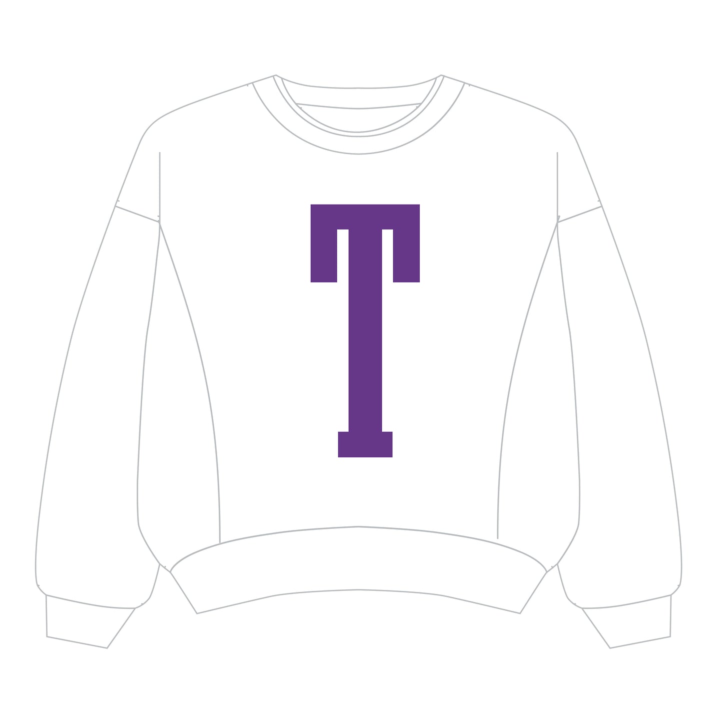 The Molly Cozy Crew TCU | White