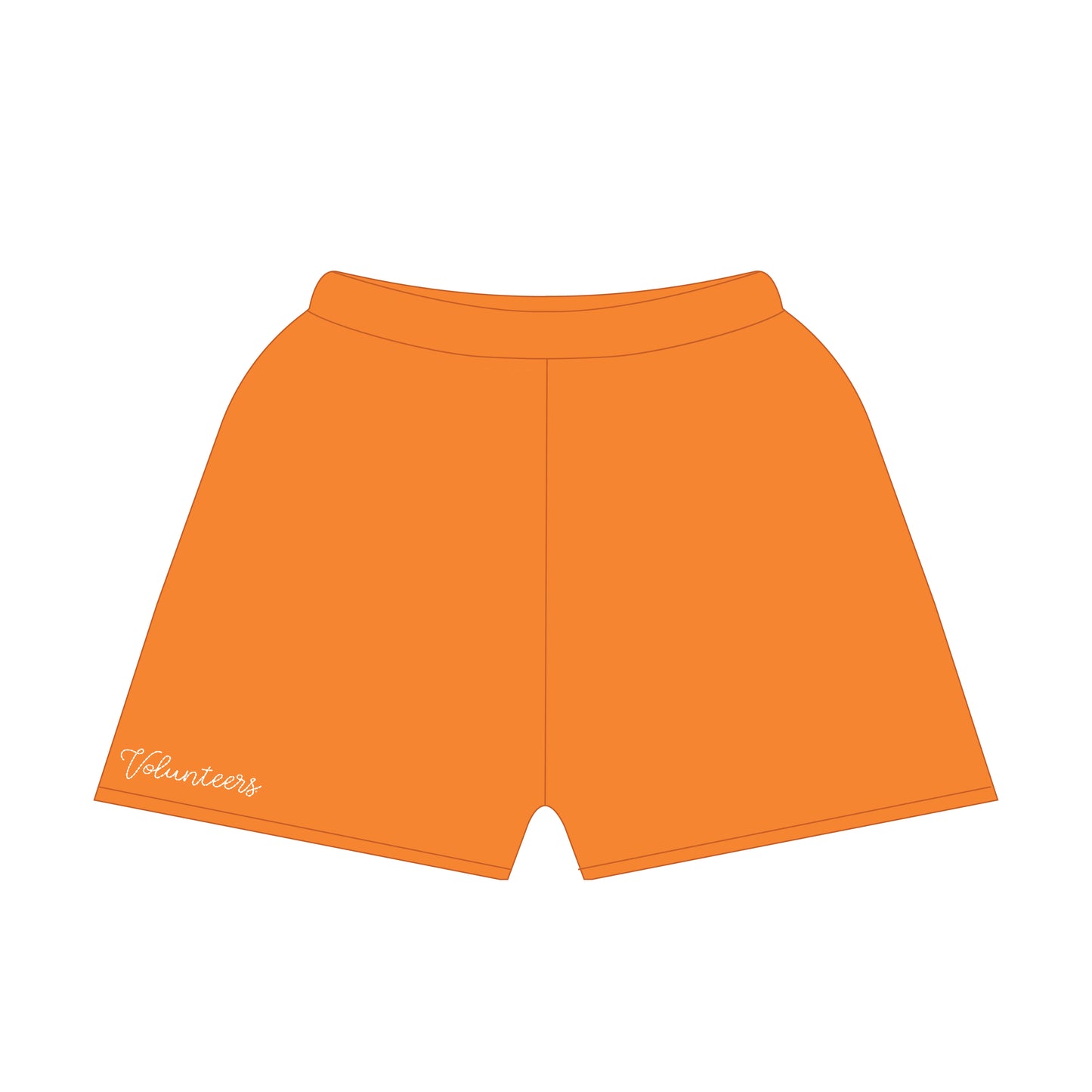 The Lexie Lounge Shorts Tennessee | Bright Orange
