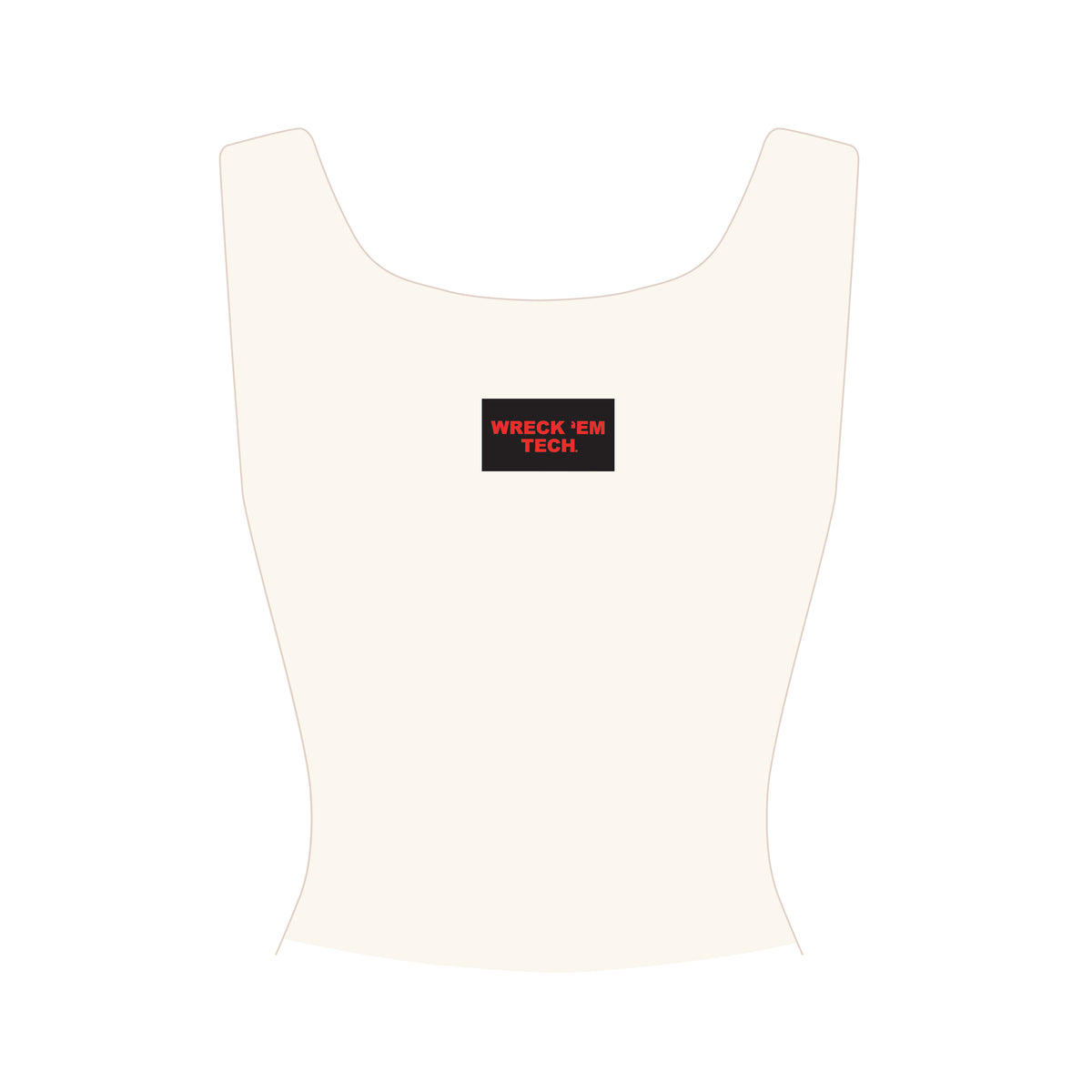 The Alli Ribbed Tank Wreck 'Em Tech Woven Label | Youth Bone