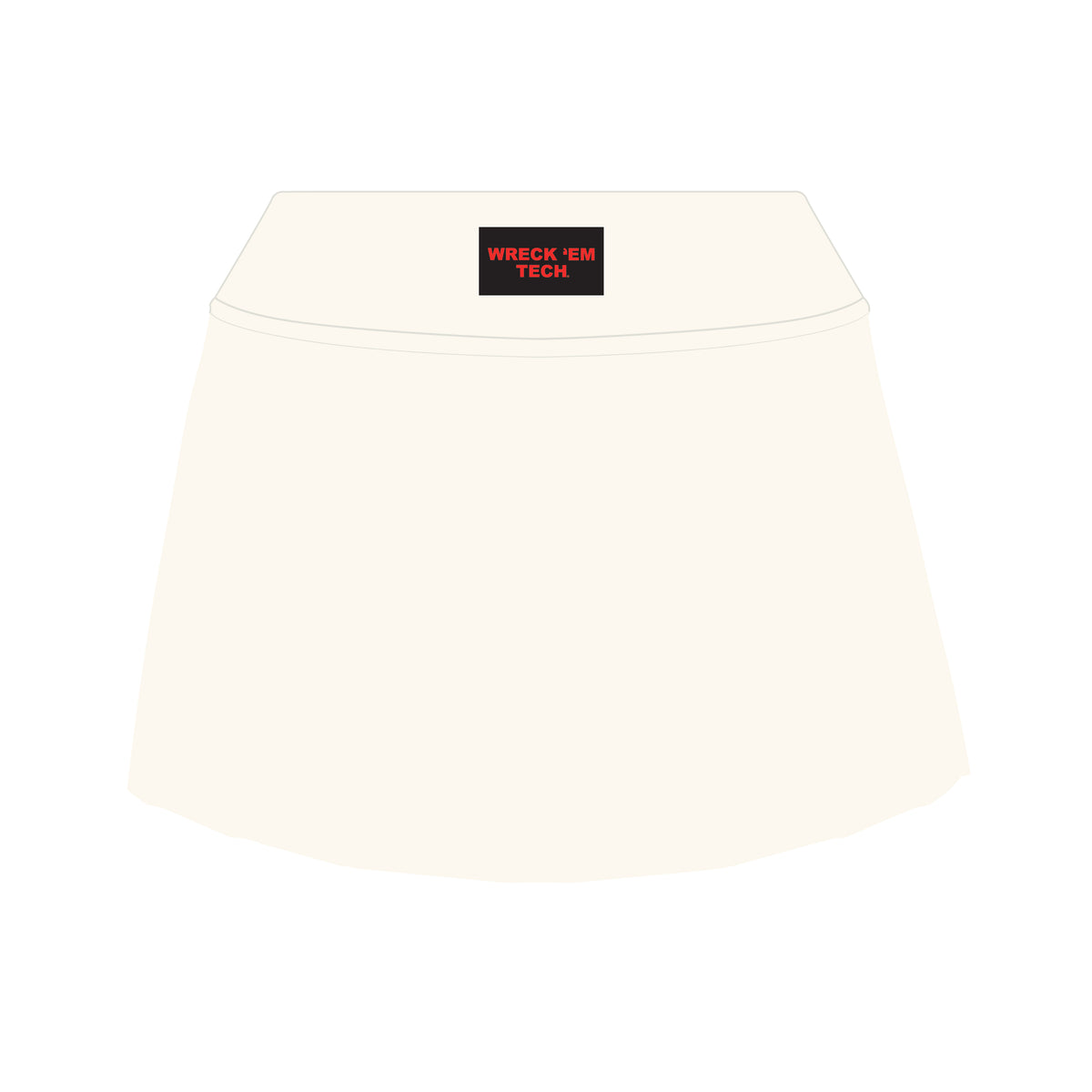 The Alli Tennis Skort Wreck 'Em Tech Woven Label | Youth Bone