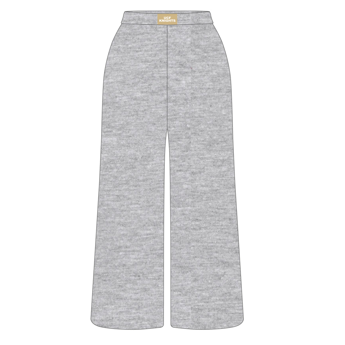 The Ava Airy Pants UCF Knights Woven Label | Heather Grey