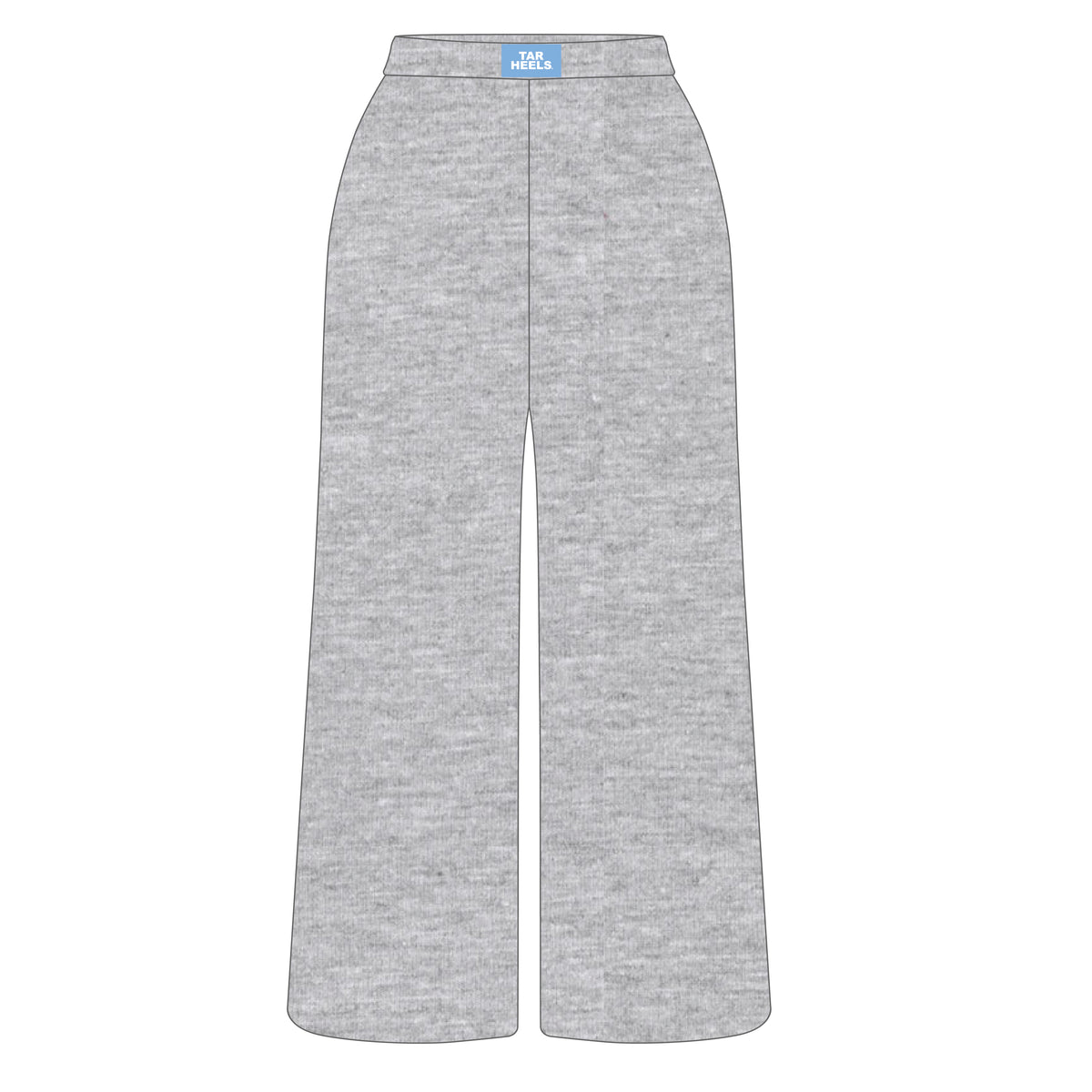 The Ava Airy Pants Tar Heals Woven Label | Heather Grey