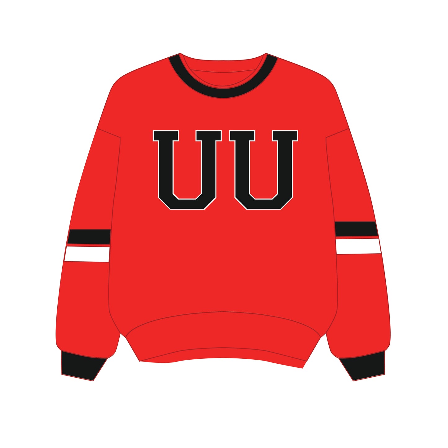 The Virginia Varsity Crewneck Utah | Youth Bright Red