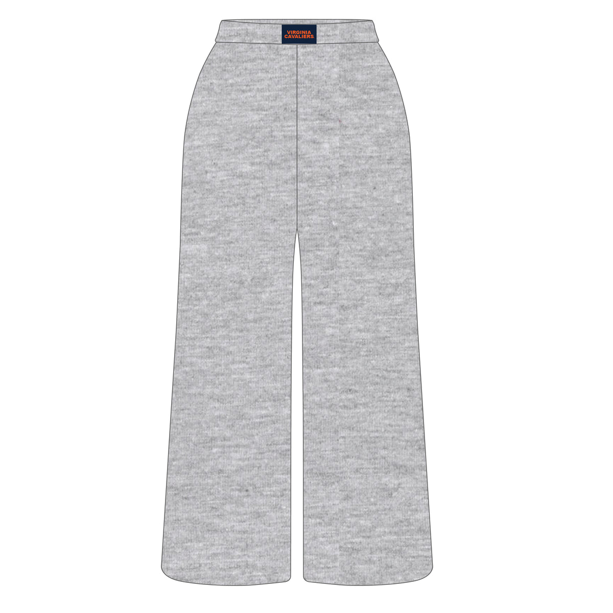 The Ava Airy Pants Virginia Cavaliers Woven Label | Youth Heather Grey