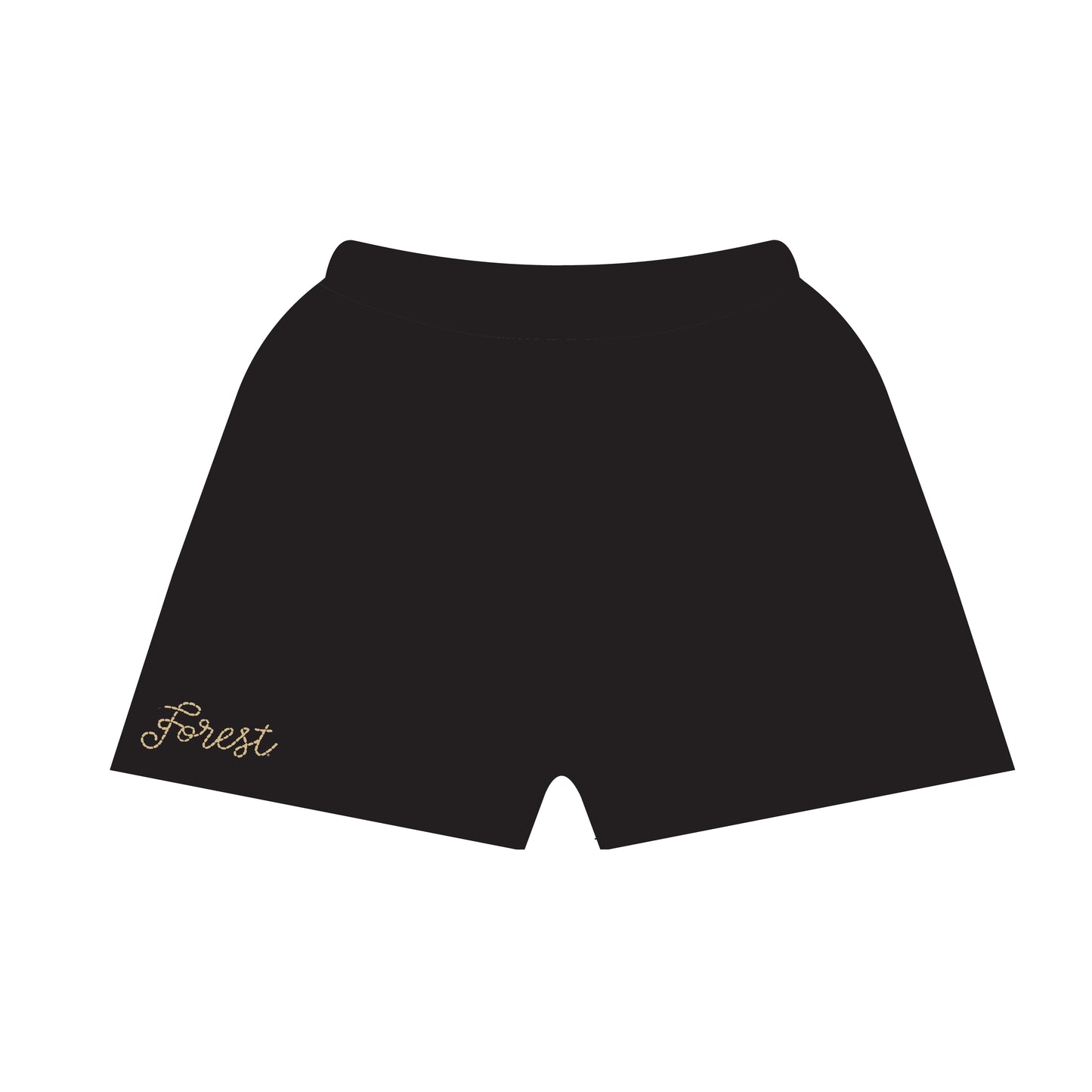The Lexie Lounge Shorts Wake Forest | Black