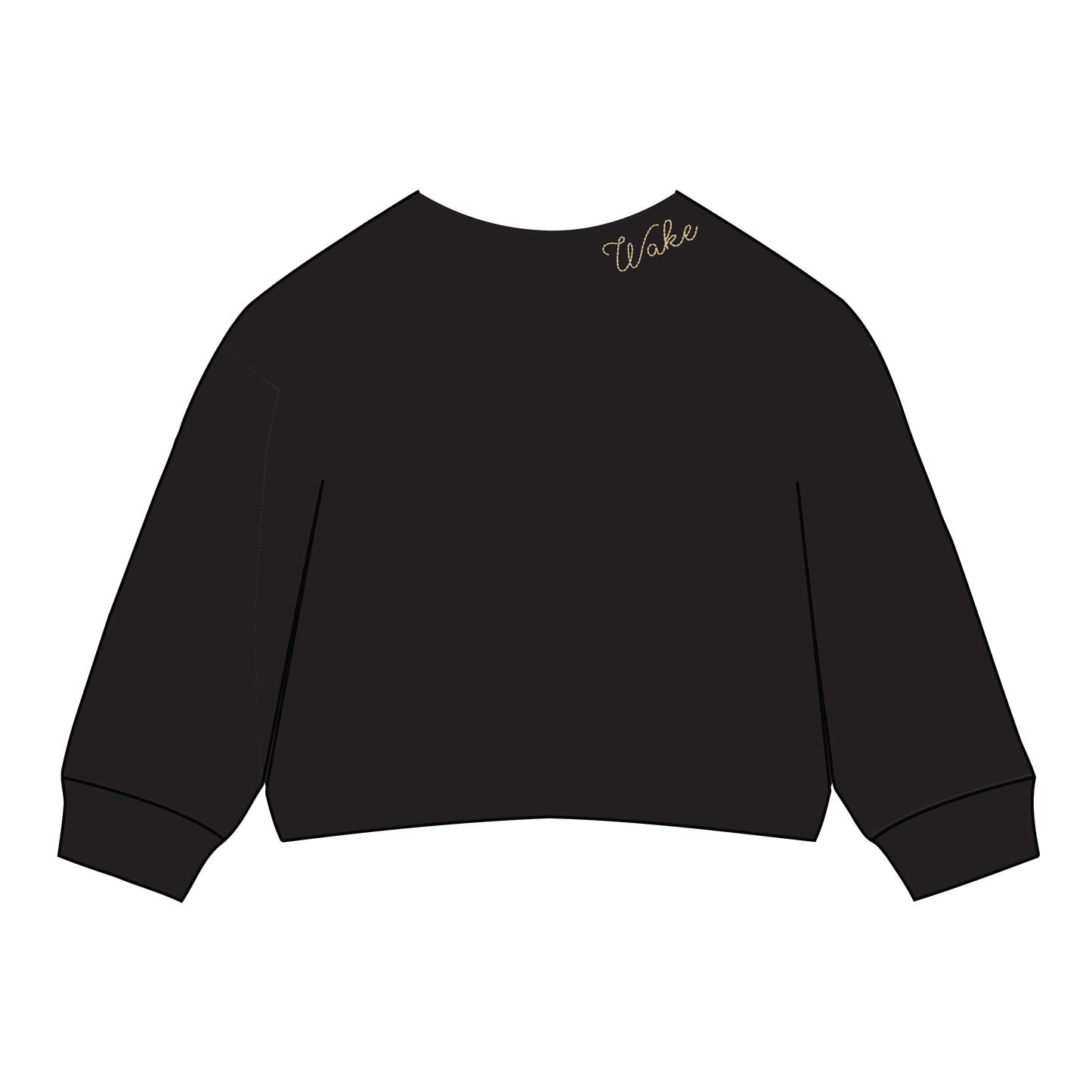 The Lexie Lounge Top Wake Forest | Black