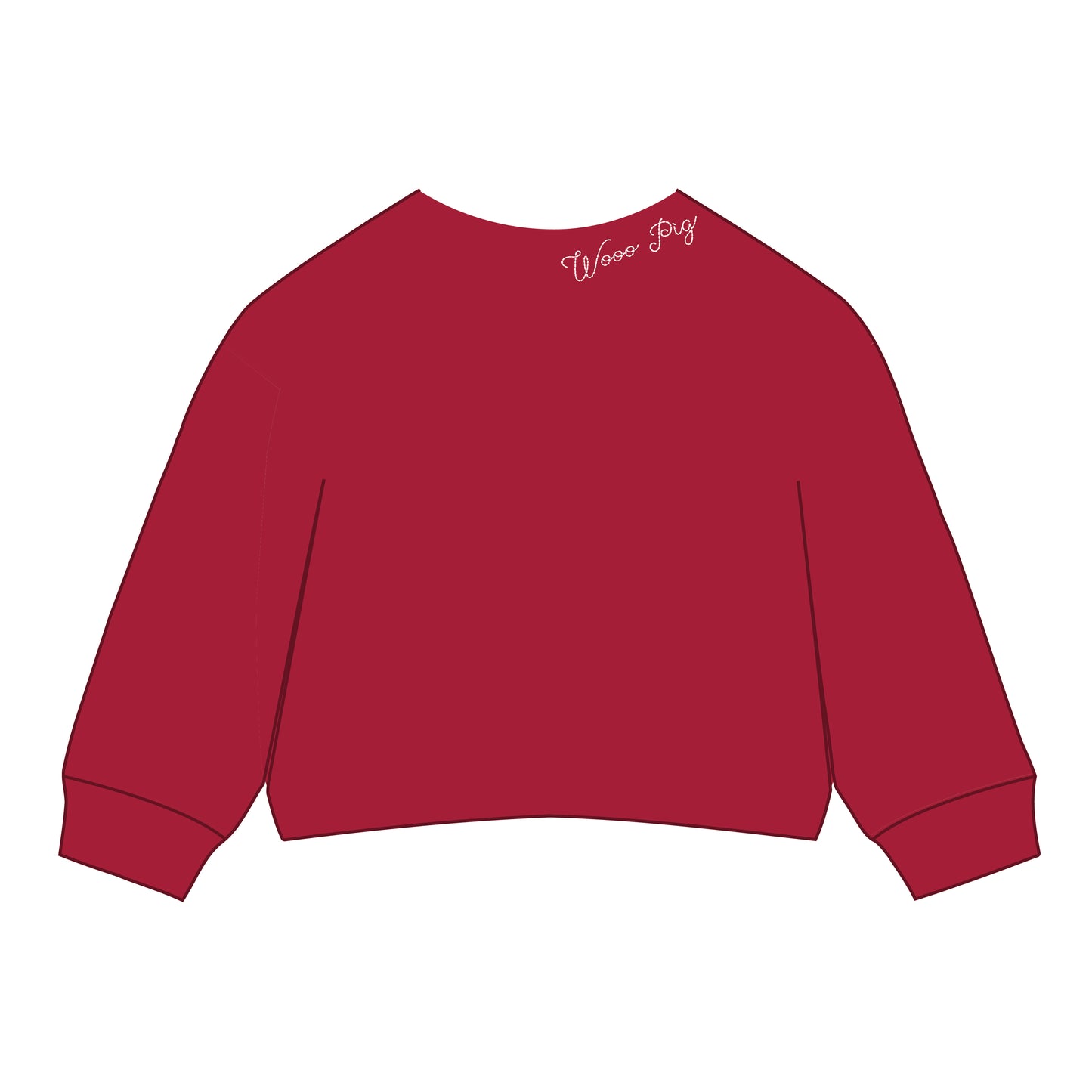 The Lexie Lounge Top Arkansas | Crimson